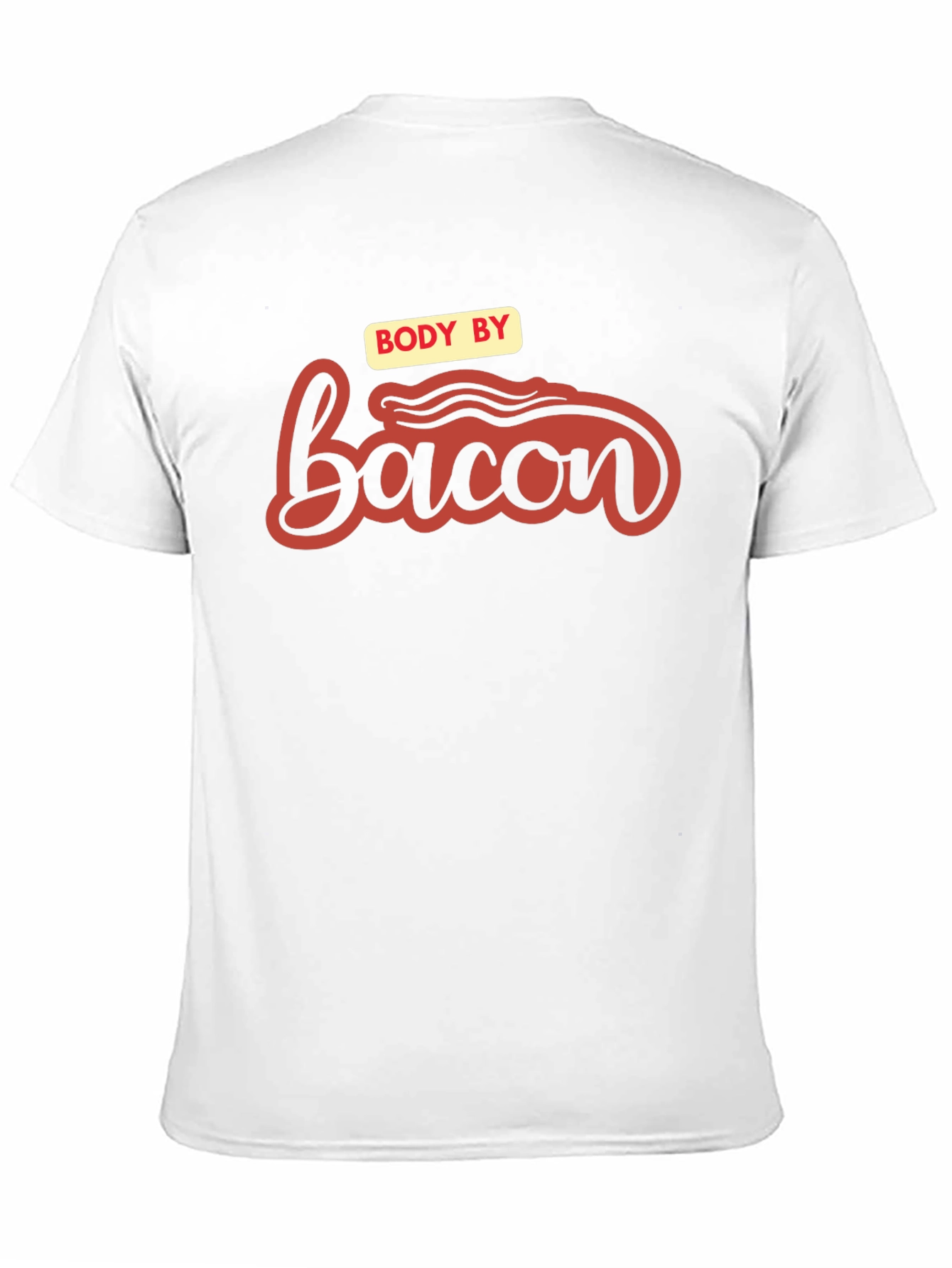 Body by Bacon Graphic Tee - Funny Foodie Shirt