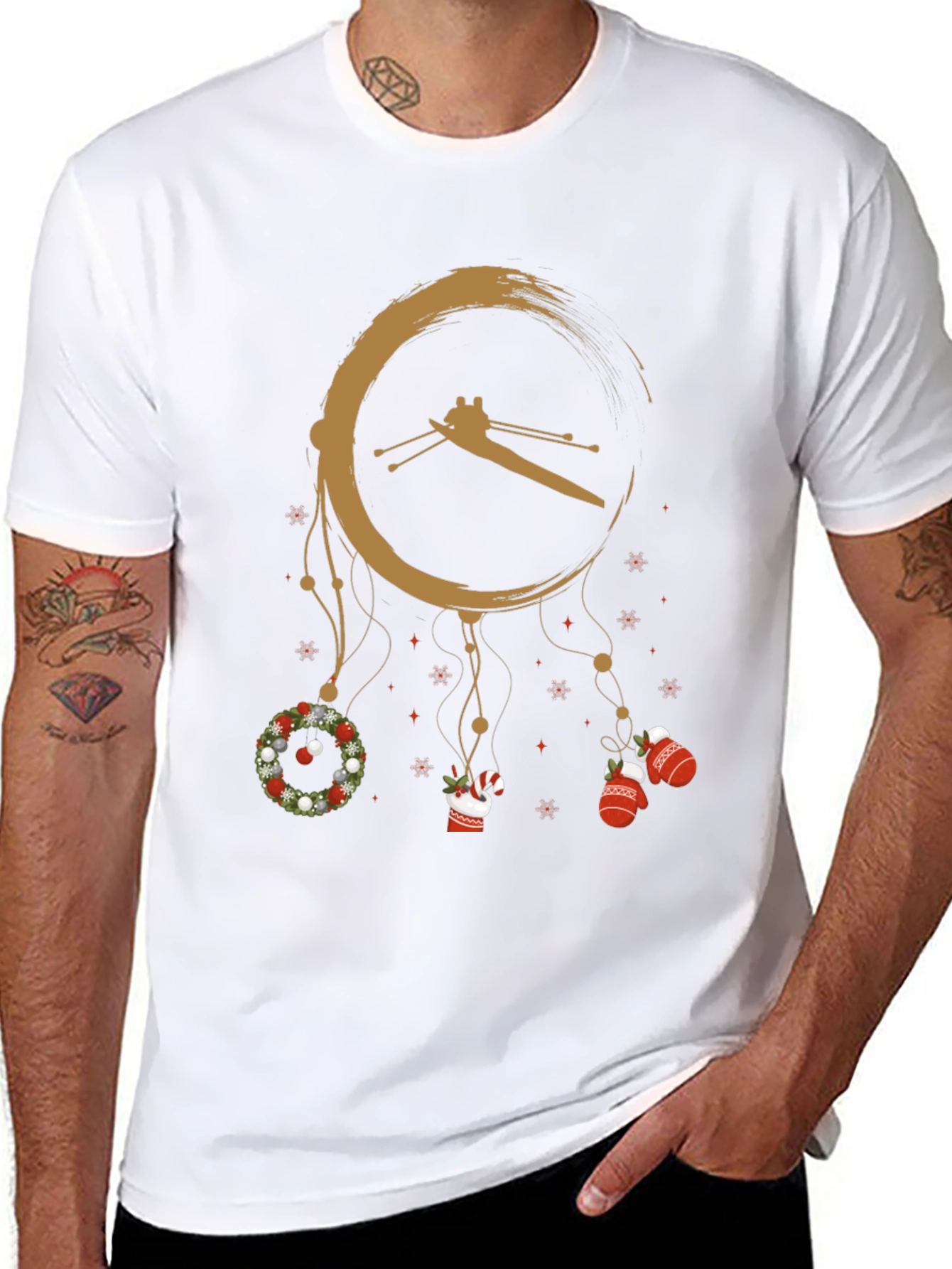 Festive Spaceship Dreamcatcher T-Shirt