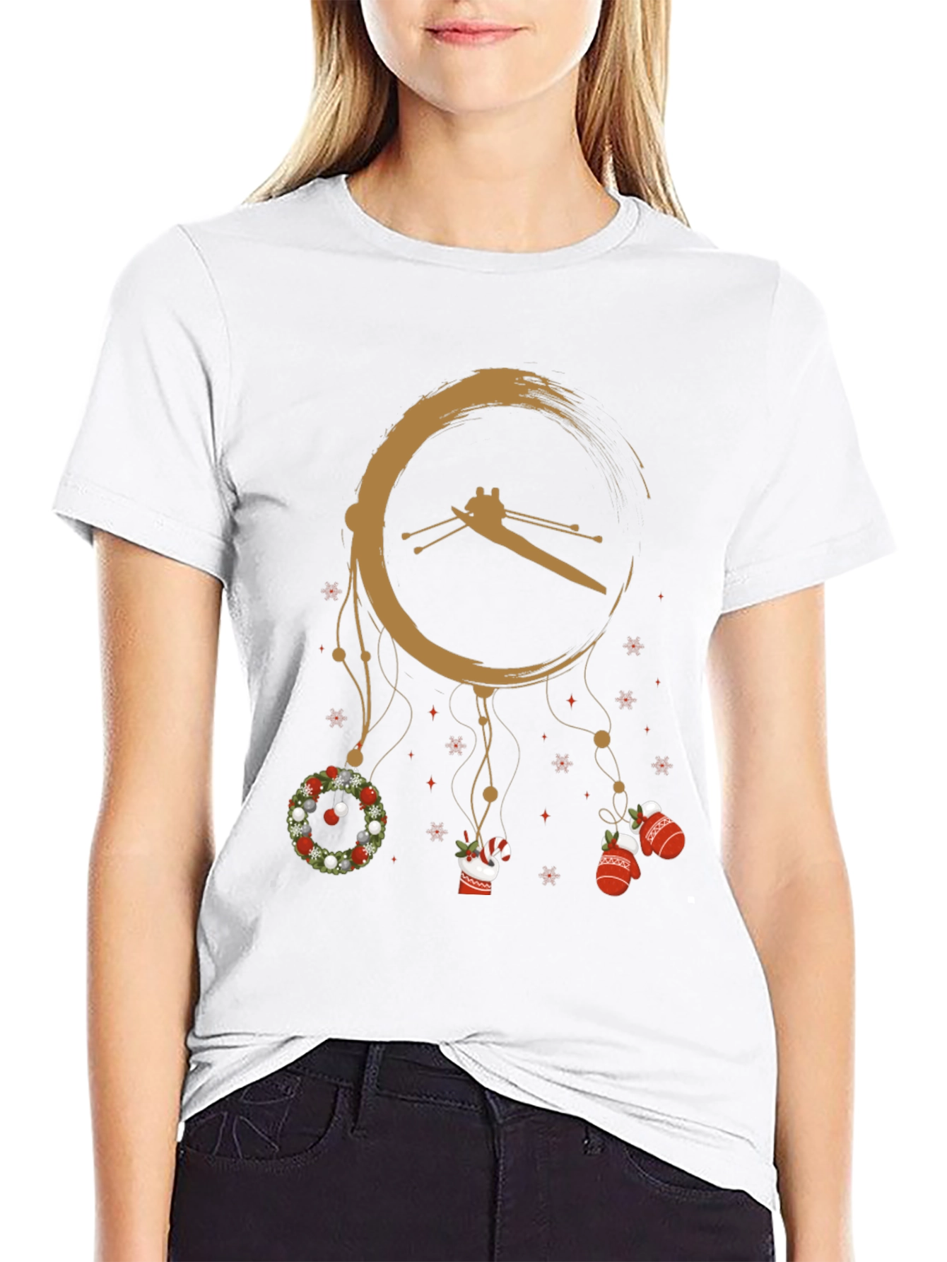 Festive Spaceship Dreamcatcher T-Shirt