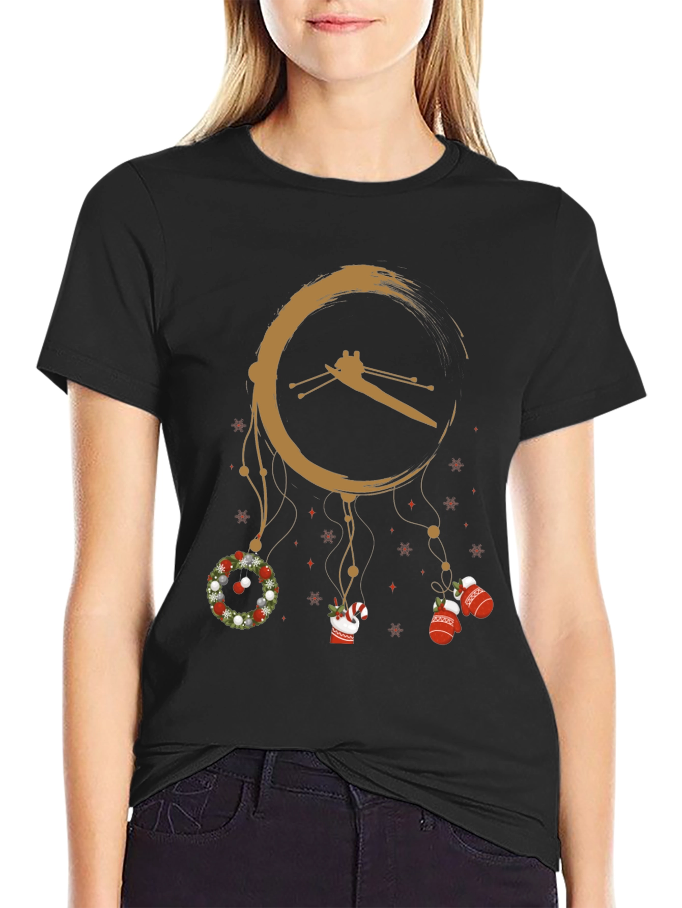 Festive Spaceship Dreamcatcher T-Shirt