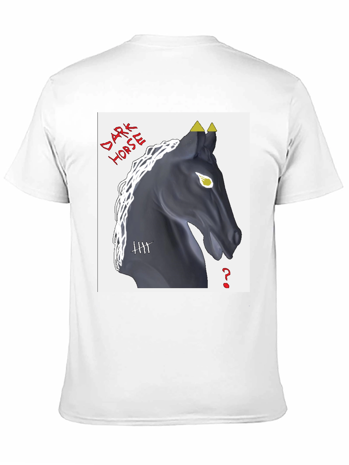 Dark Horse Graphic T-Shirt - Black