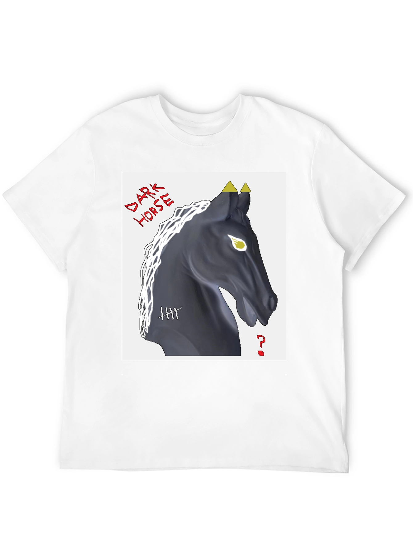 Dark Horse Graphic T-Shirt - Black