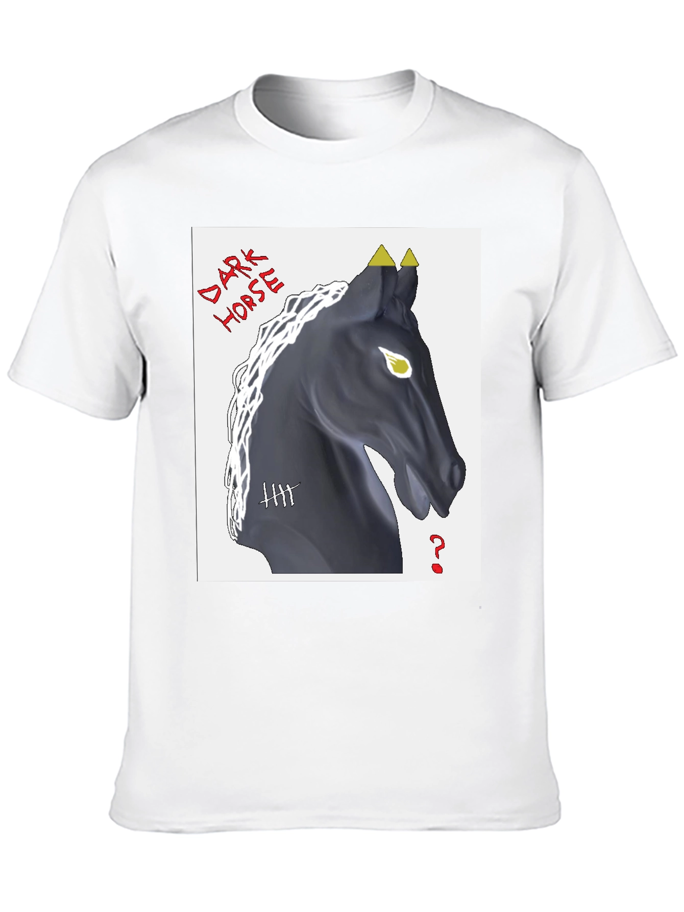 Dark Horse Graphic T-Shirt - Black