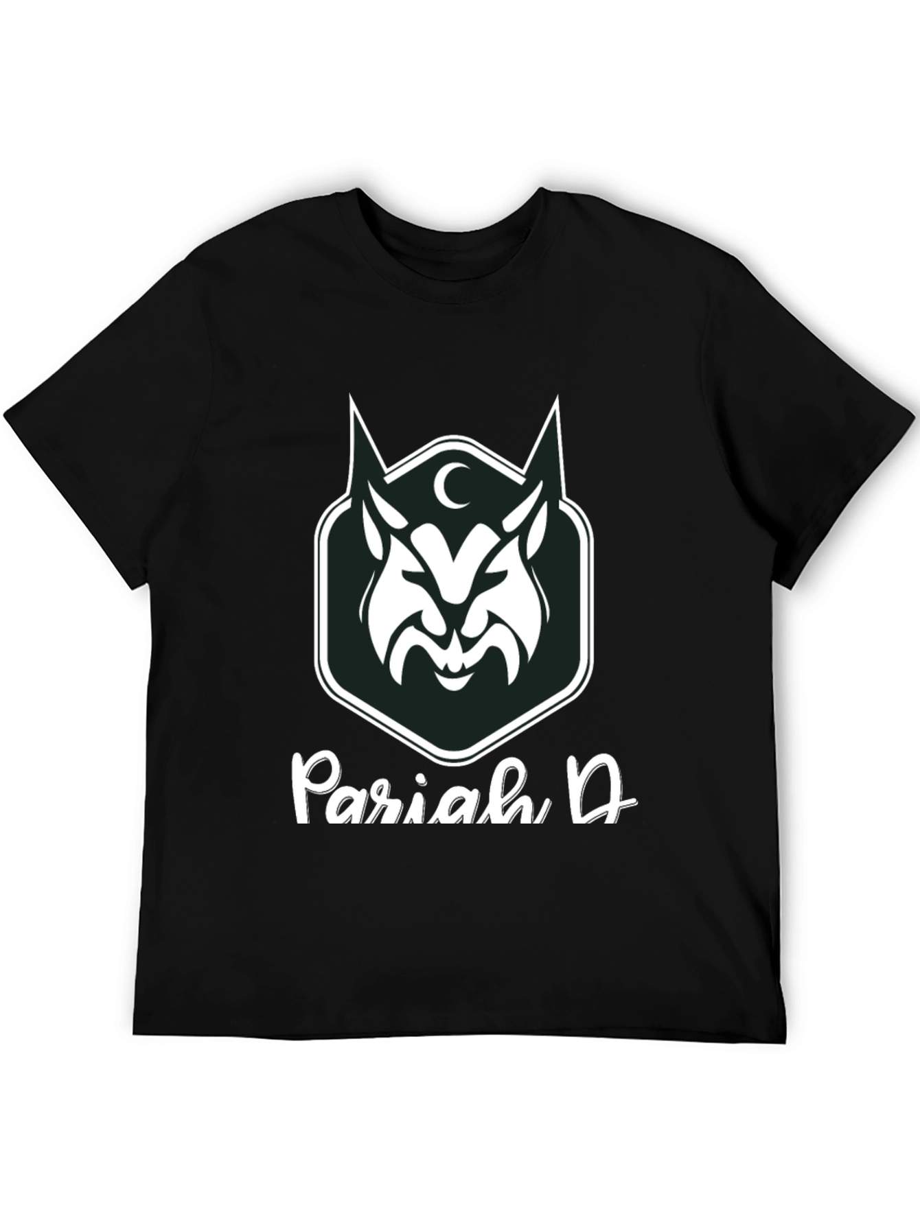 Pariah D Graphic Tee - Dark Wolf Design