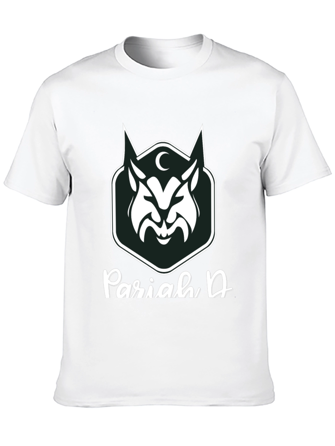 Pariah D Graphic Tee - Dark Wolf Design