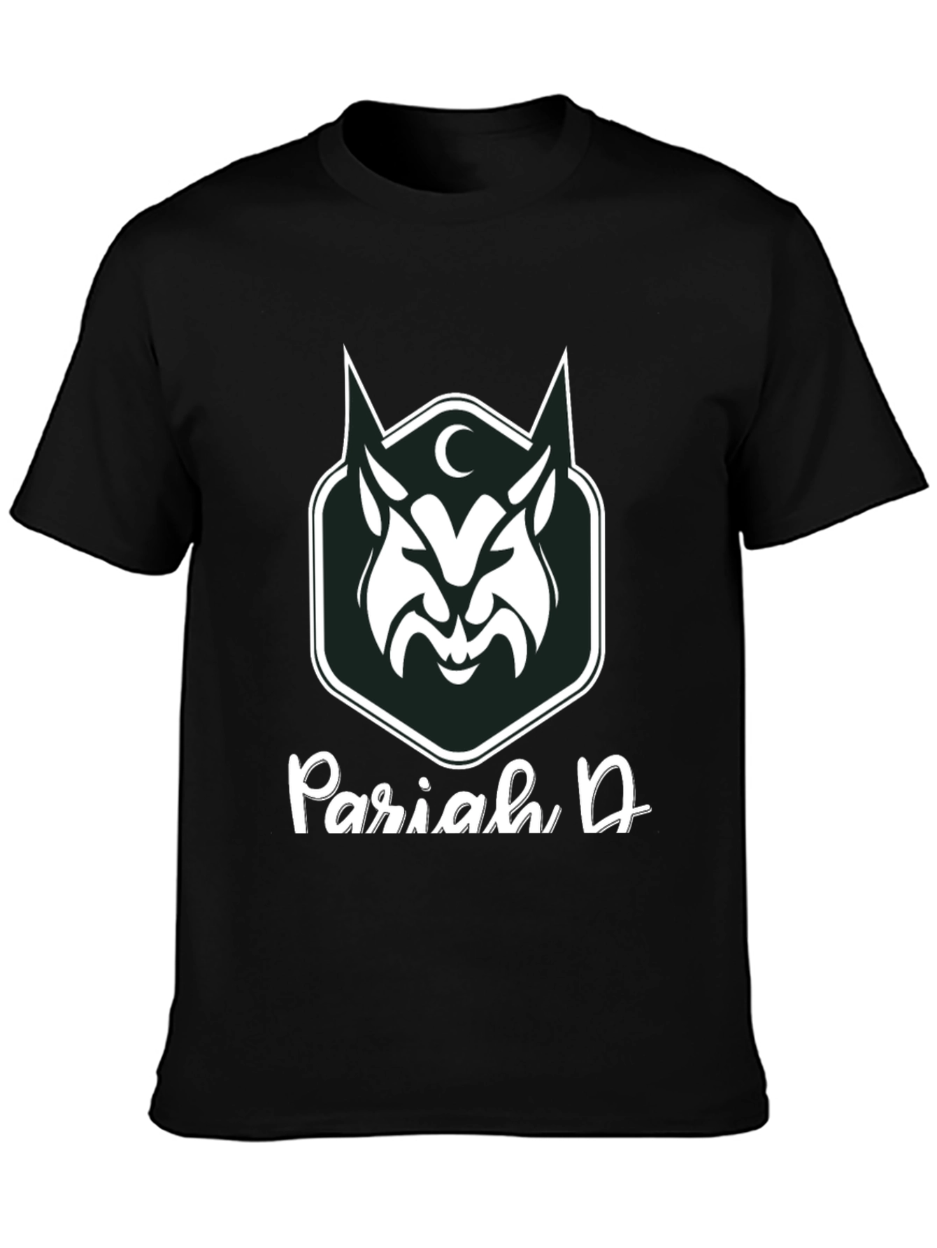 Pariah D Graphic Tee - Dark Wolf Design