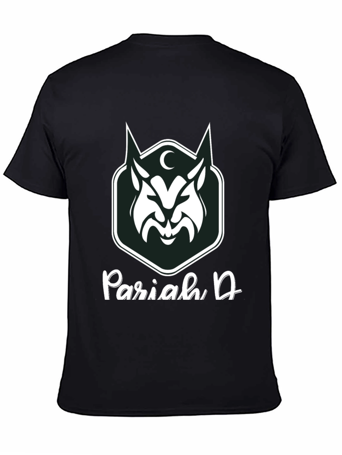 Pariah D Graphic Tee - Dark Wolf Design