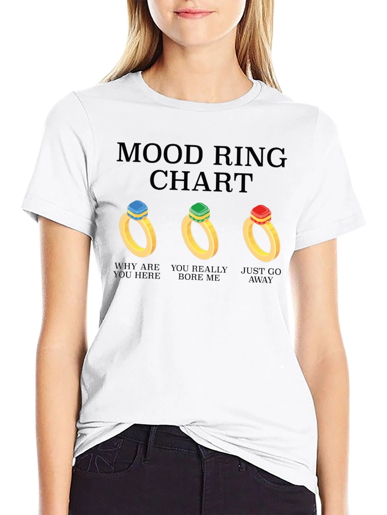 Mood Ring Chart Graphic T-Shirt