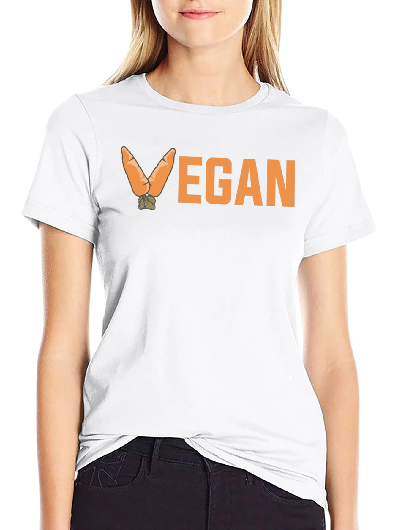 Vegan Carrot Tee - Plant Based T-Shirt