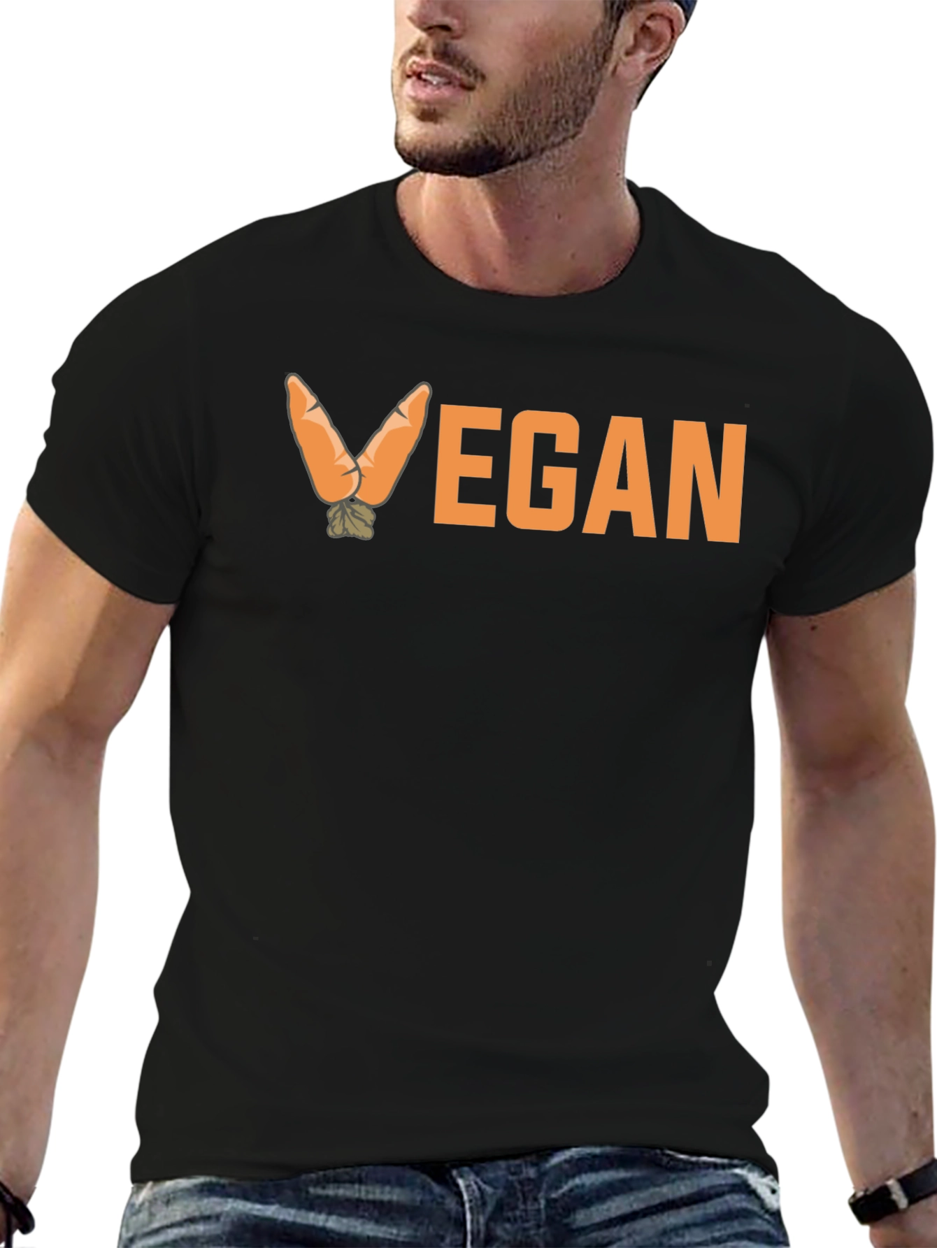 Vegan Carrot Tee - Plant Based T-Shirt