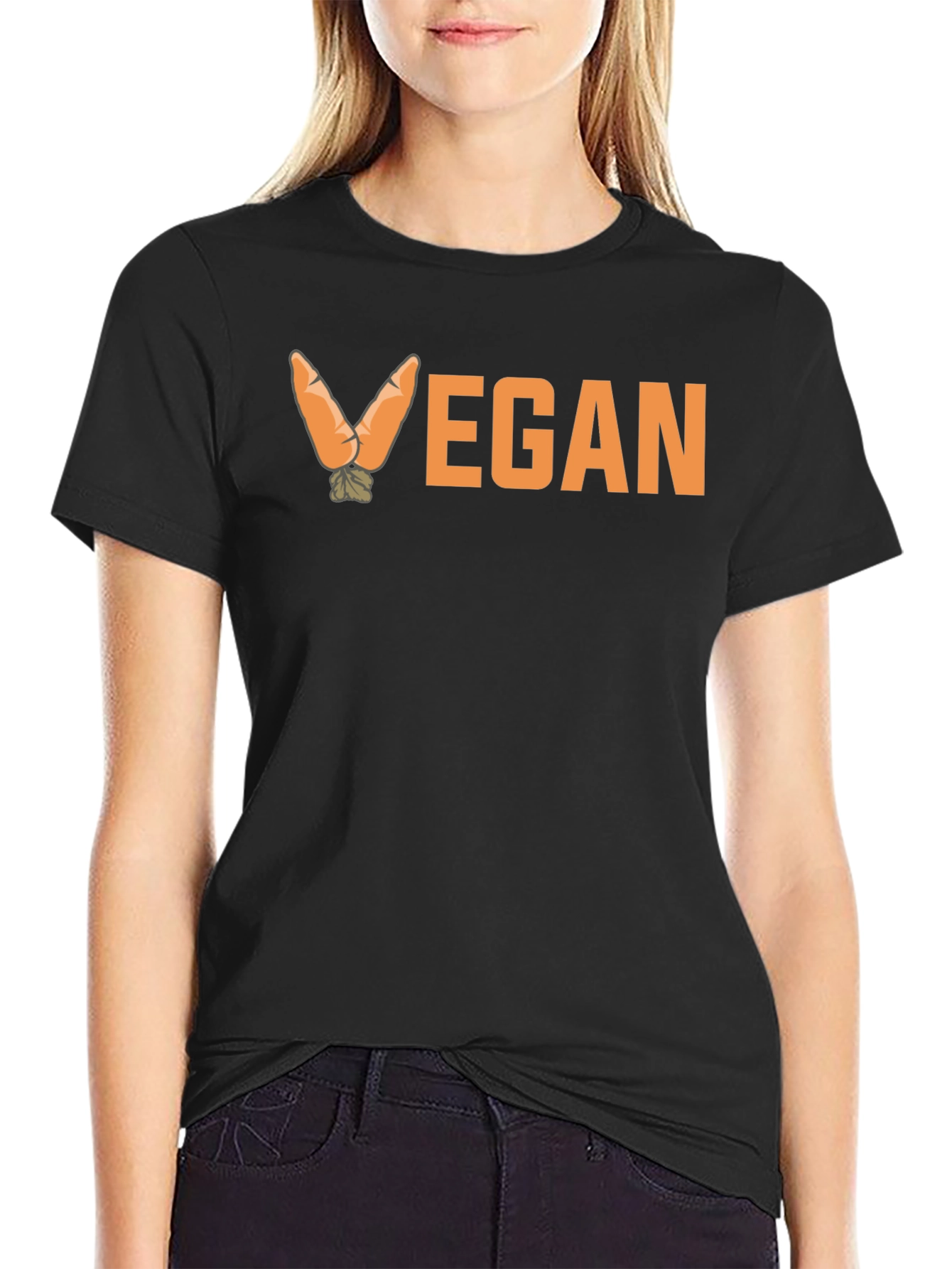 Vegan Carrot Tee - Plant Based T-Shirt