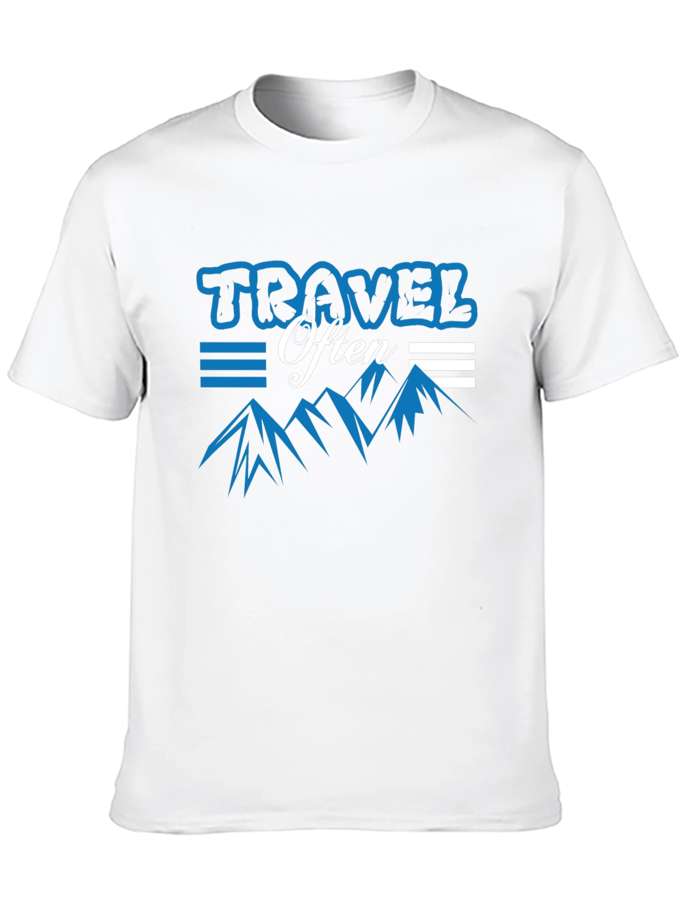 Travel Often Graphic Tee - Black