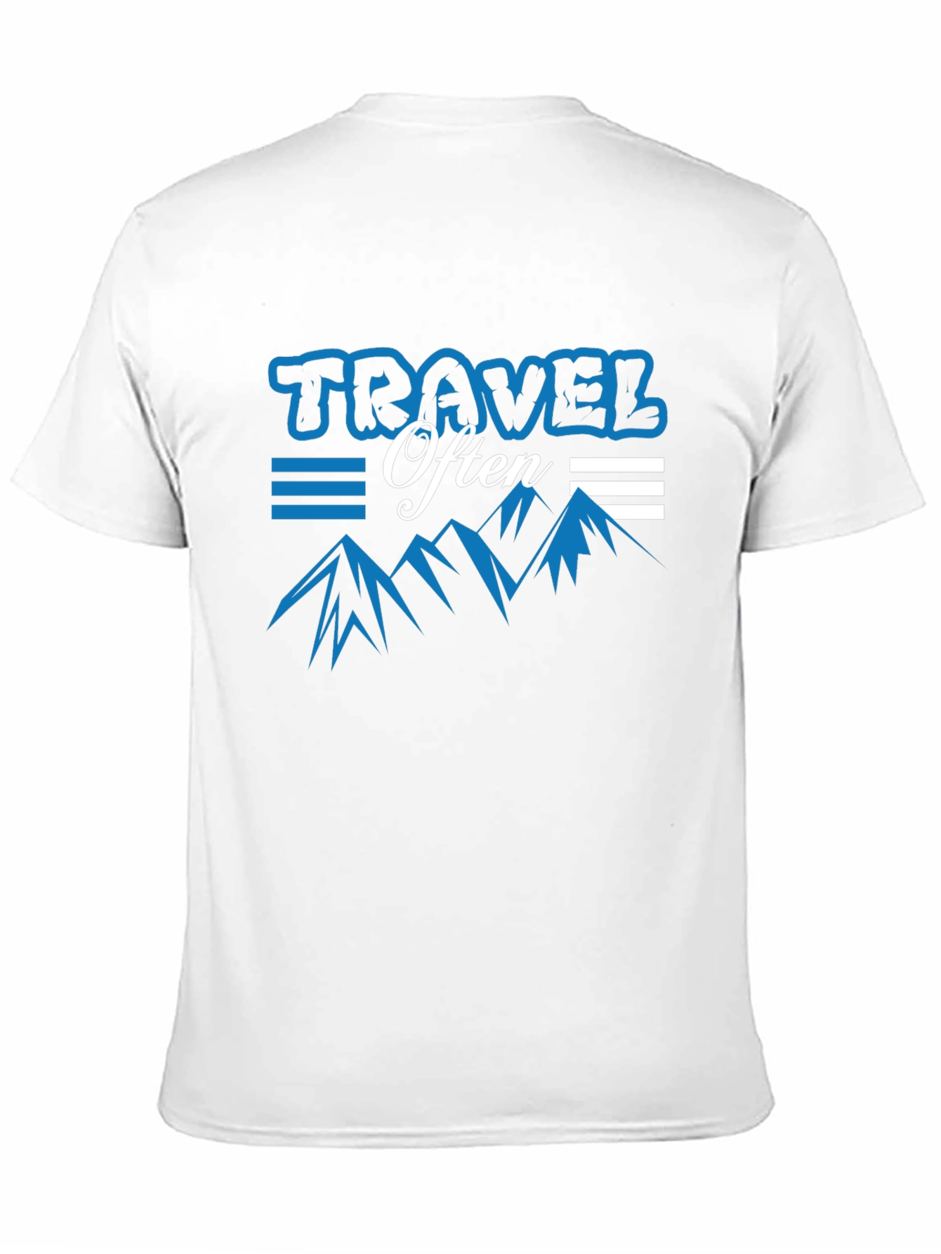Travel Often Graphic Tee - Black