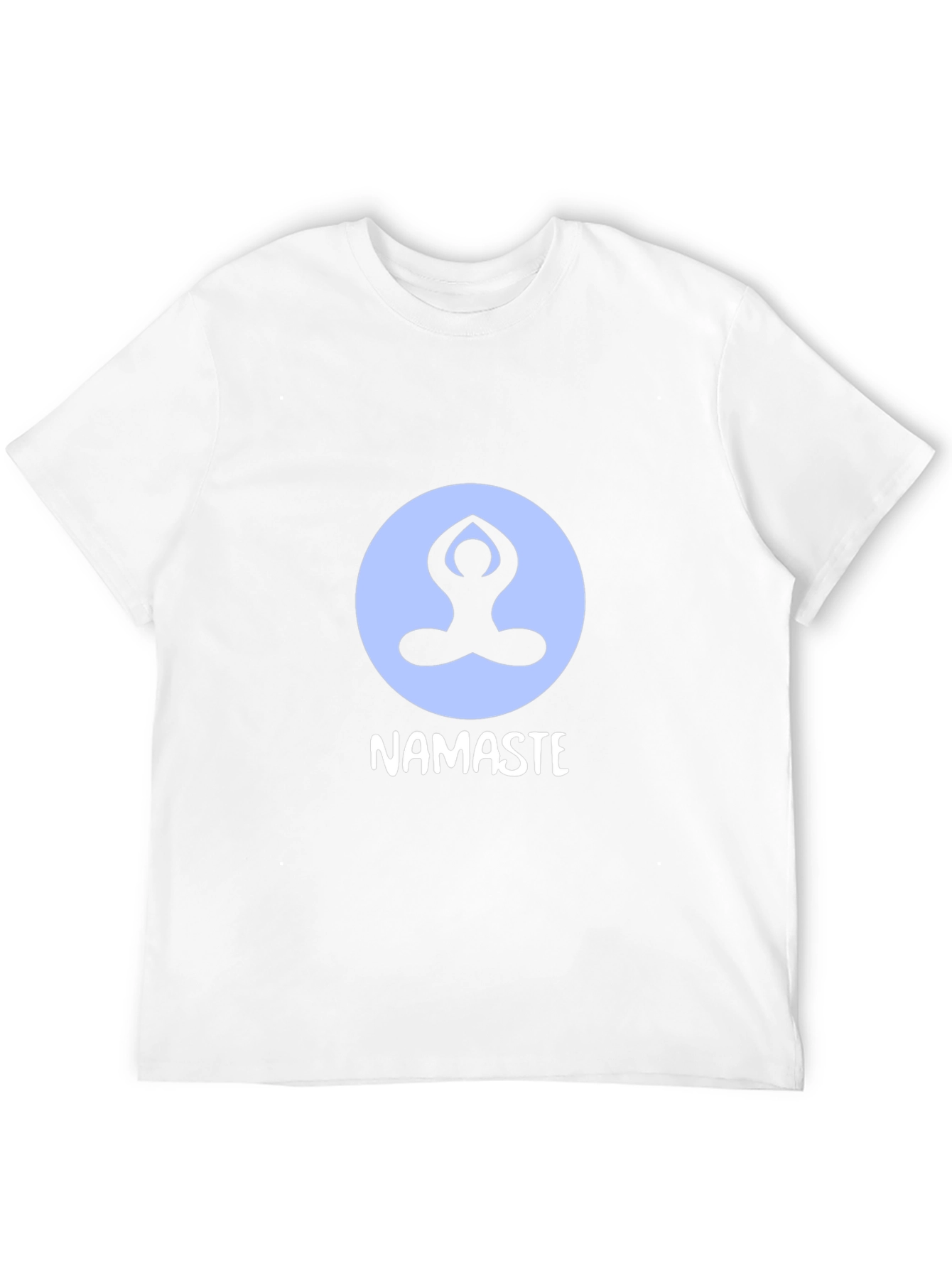 Namaste Yoga Graphic T-Shirt - Black