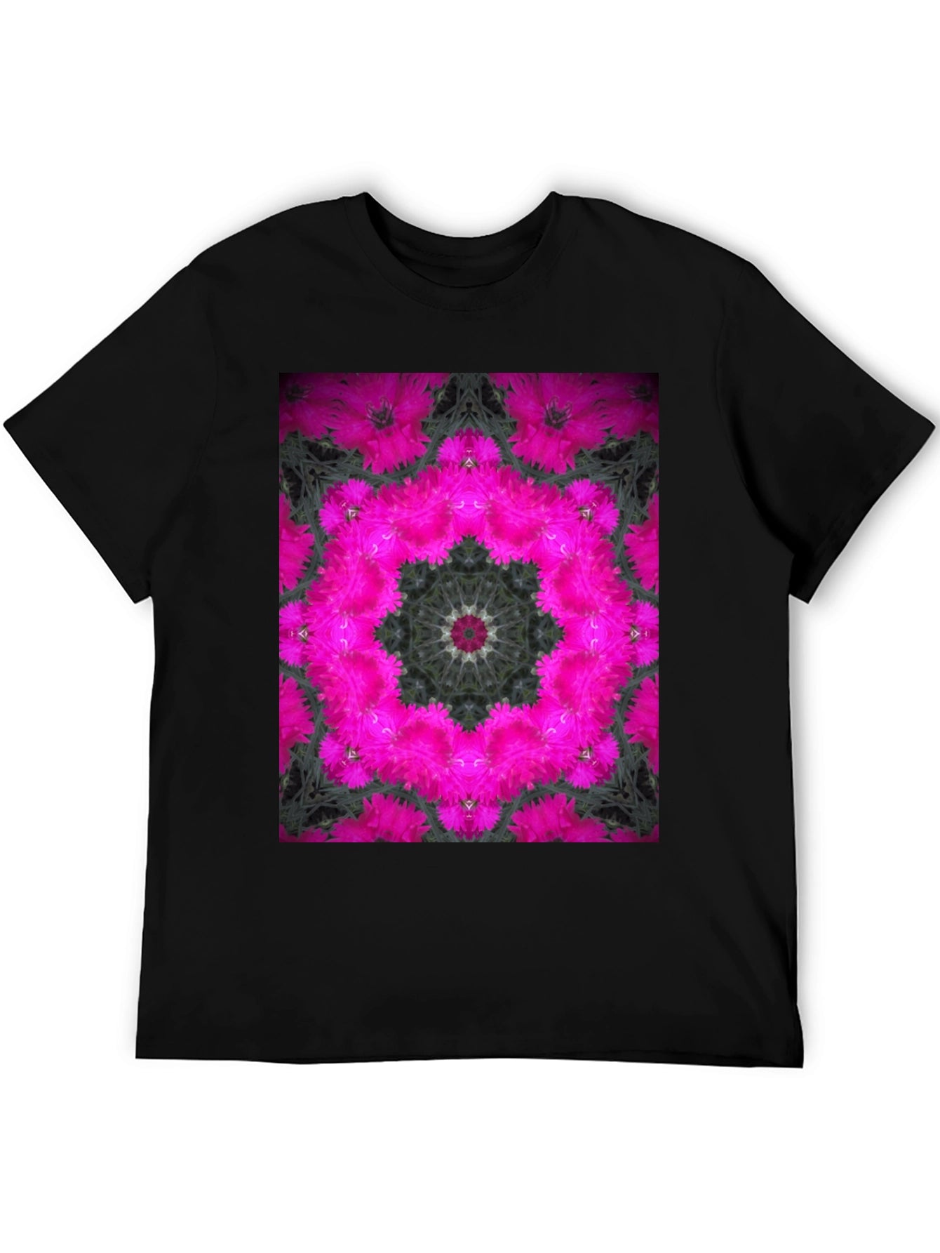 Floral Kaleidoscope Graphic T-Shirt