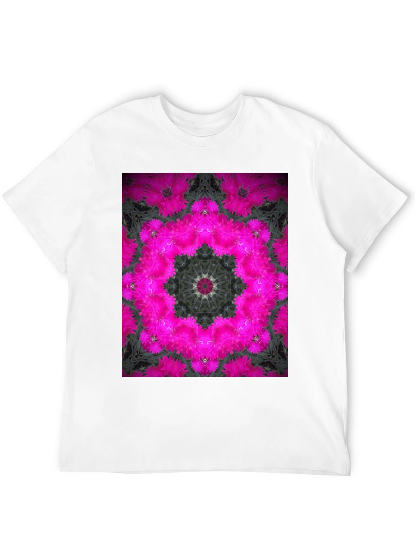 Floral Kaleidoscope Graphic T-Shirt