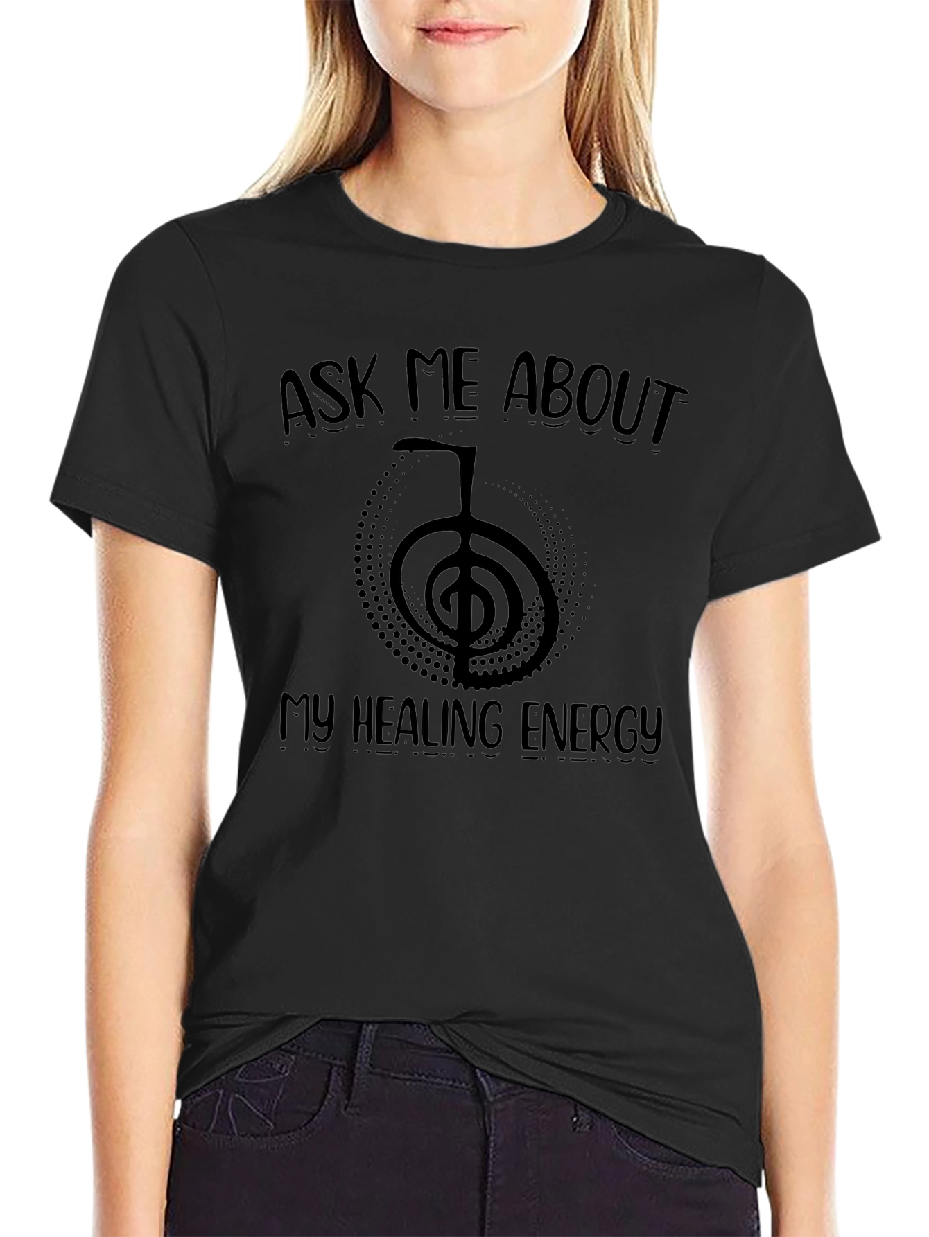 Healing Energy Graphic T-Shirt