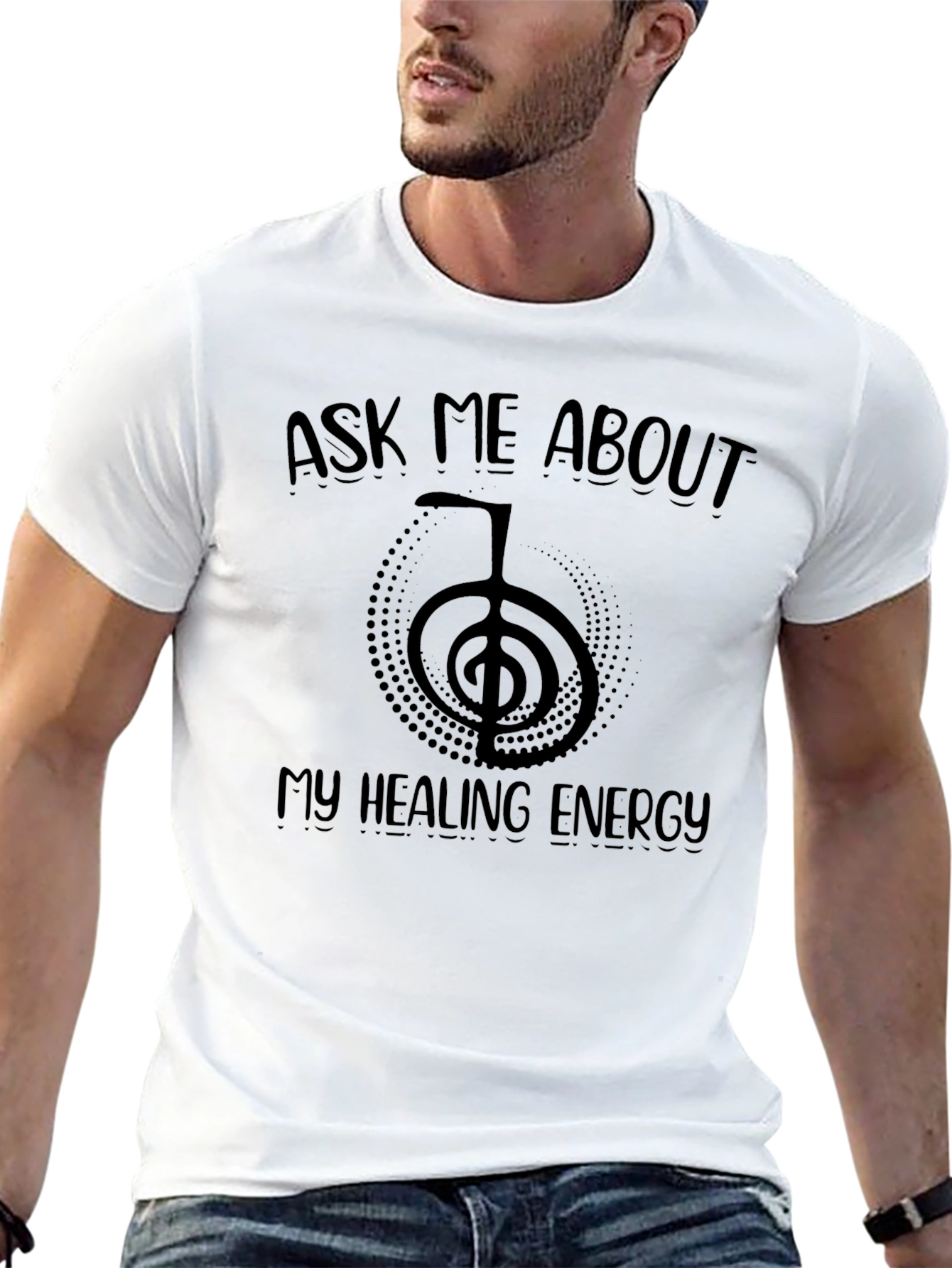Healing Energy Graphic T-Shirt