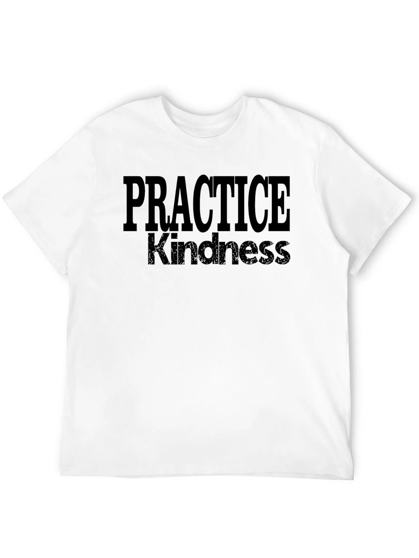 Practice Kindness Black Graphic Tee
