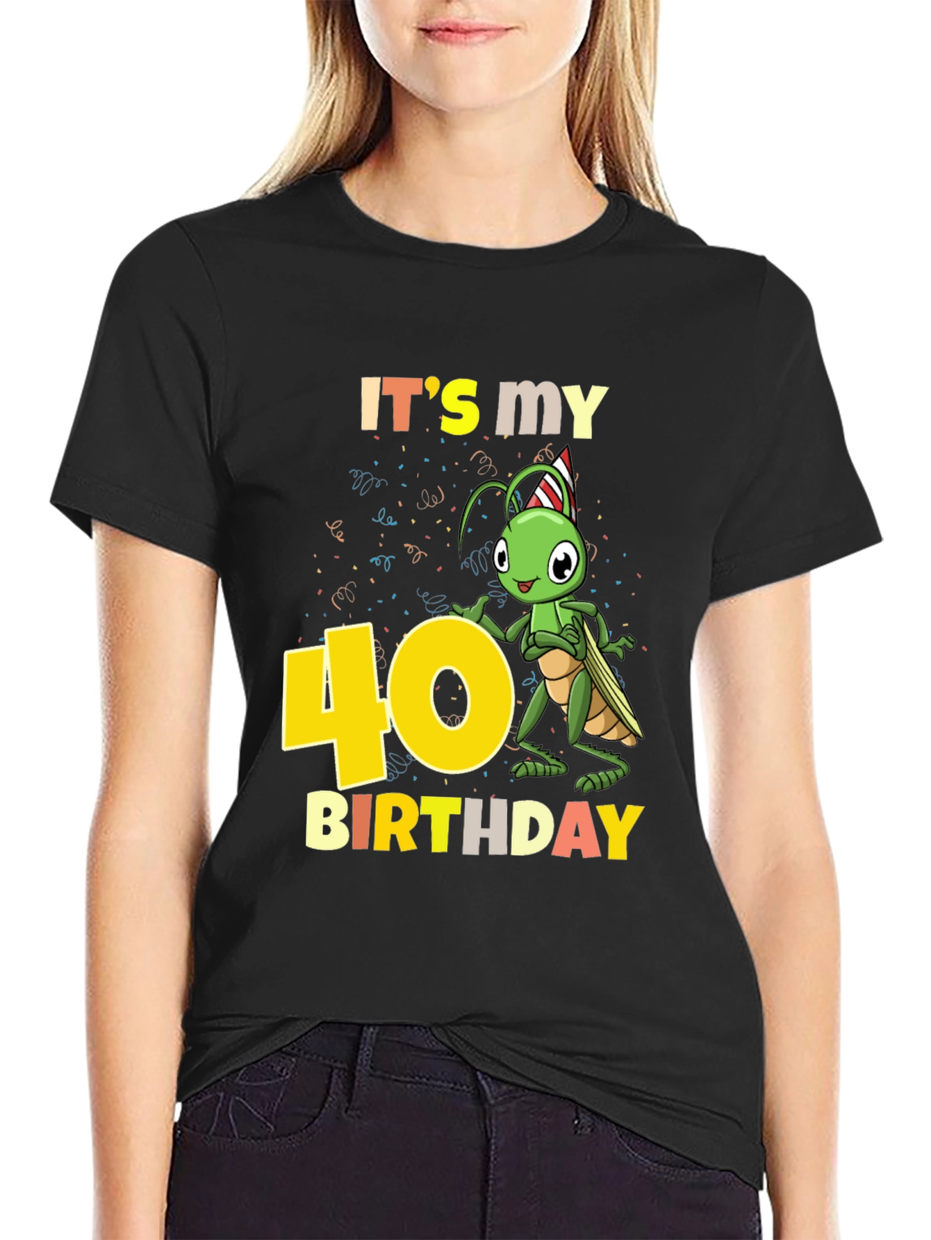 Its My 40th Birthday Grasshopper T-Shirt