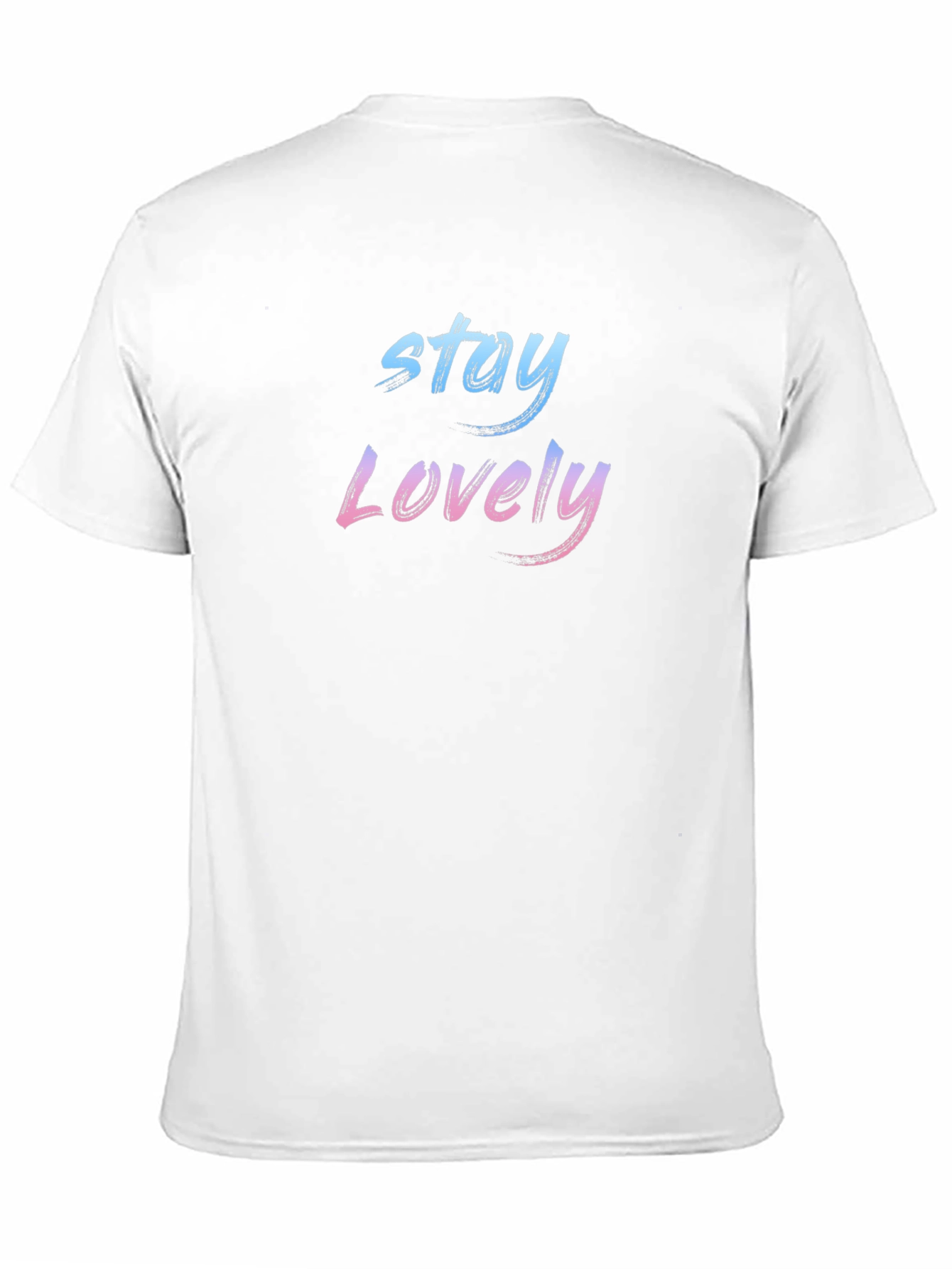 Stay Lovely Black Graphic T-Shirt