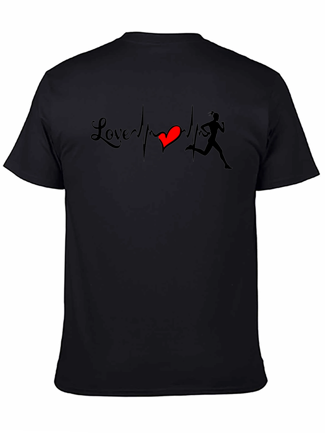Love Running Heartbeat T-Shirt