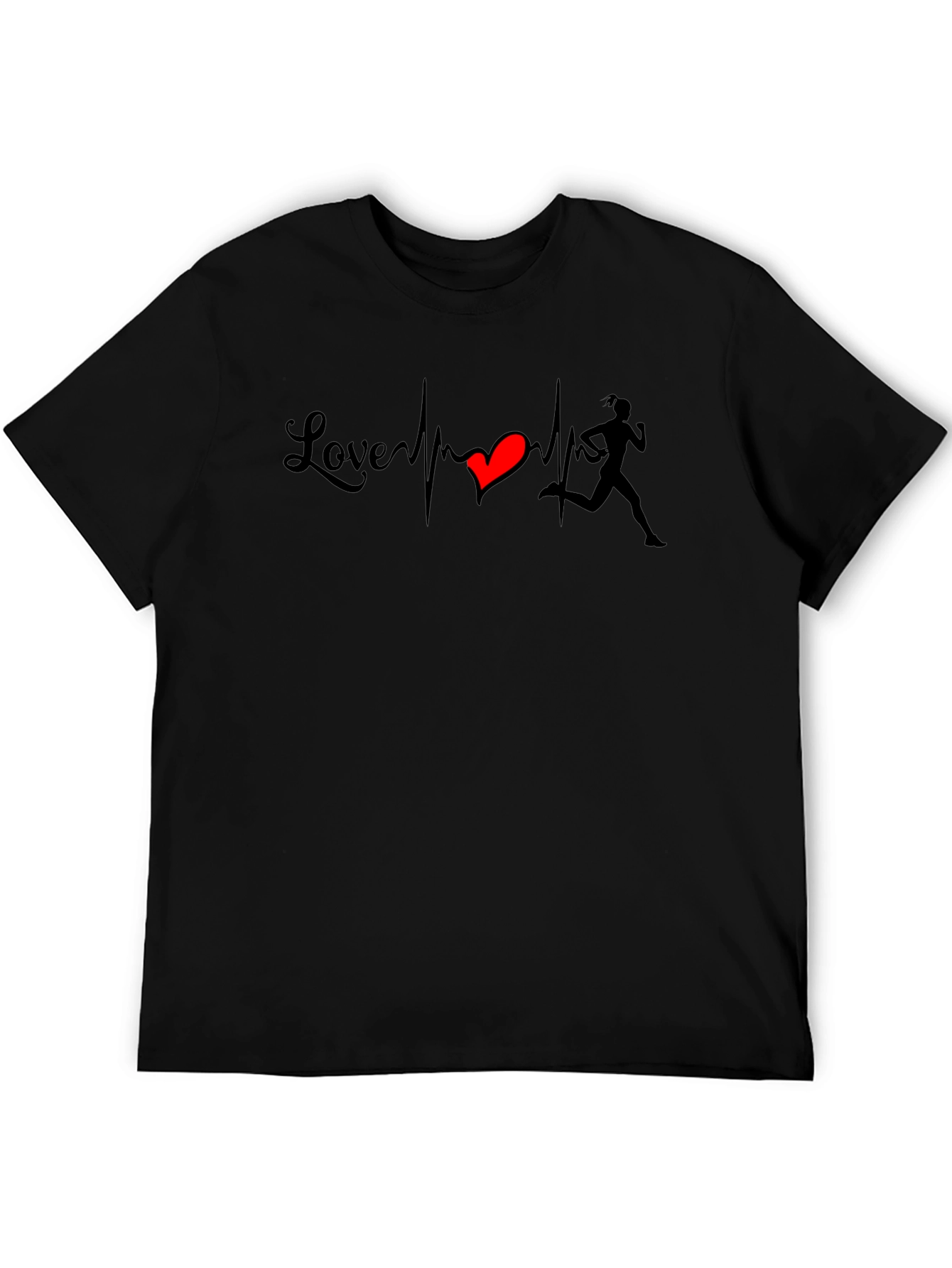 Love Running Heartbeat T-Shirt