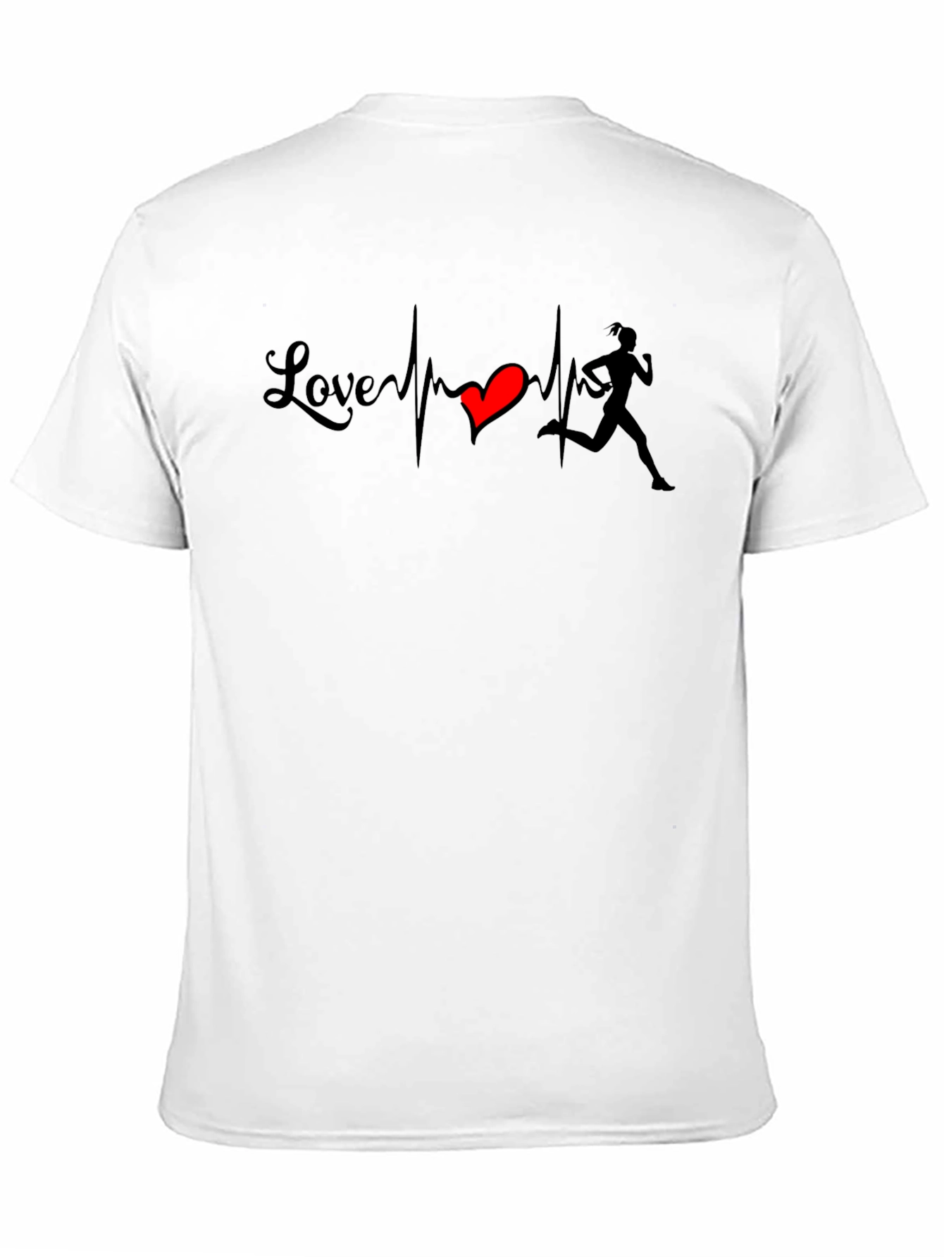 Love Running Heartbeat T-Shirt