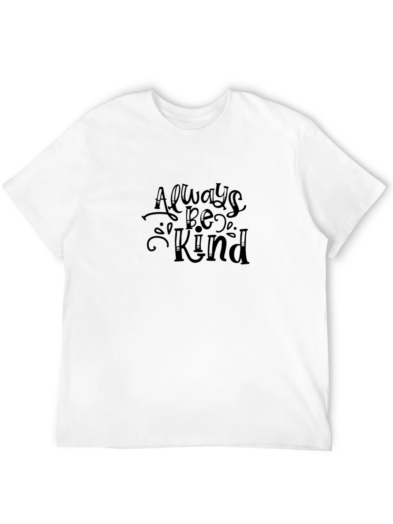 Always Be Kind Black Graphic Tee