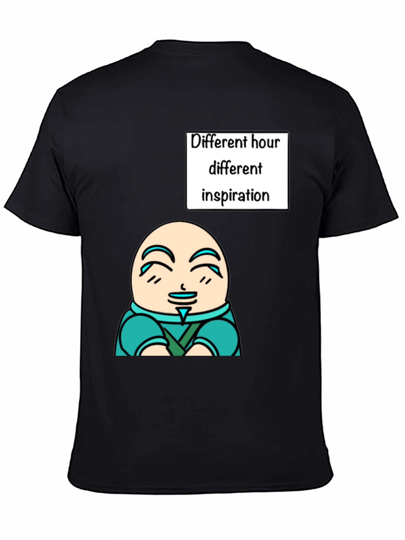 Unique Graphic T-Shirt - Different Hour Inspiration