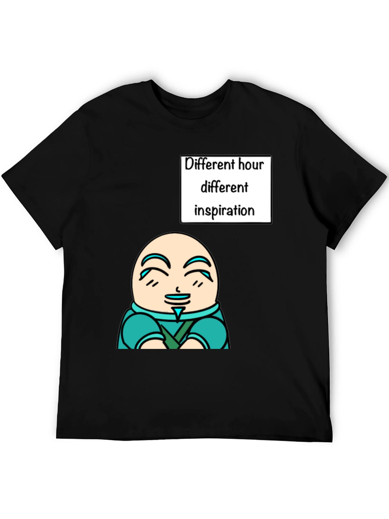 Unique Graphic T-Shirt - Different Hour Inspiration