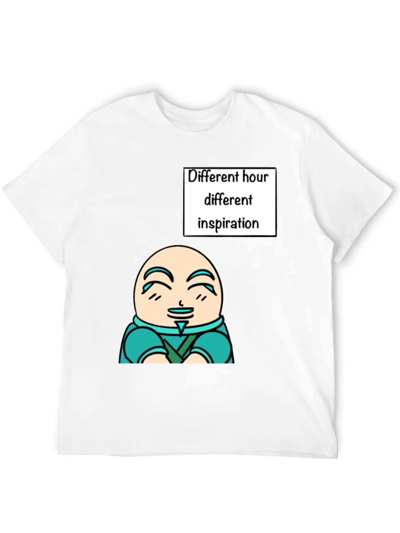 Unique Graphic T-Shirt - Different Hour Inspiration