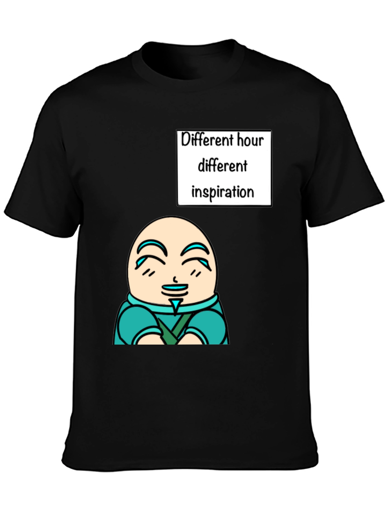 Unique Graphic T-Shirt - Different Hour Inspiration