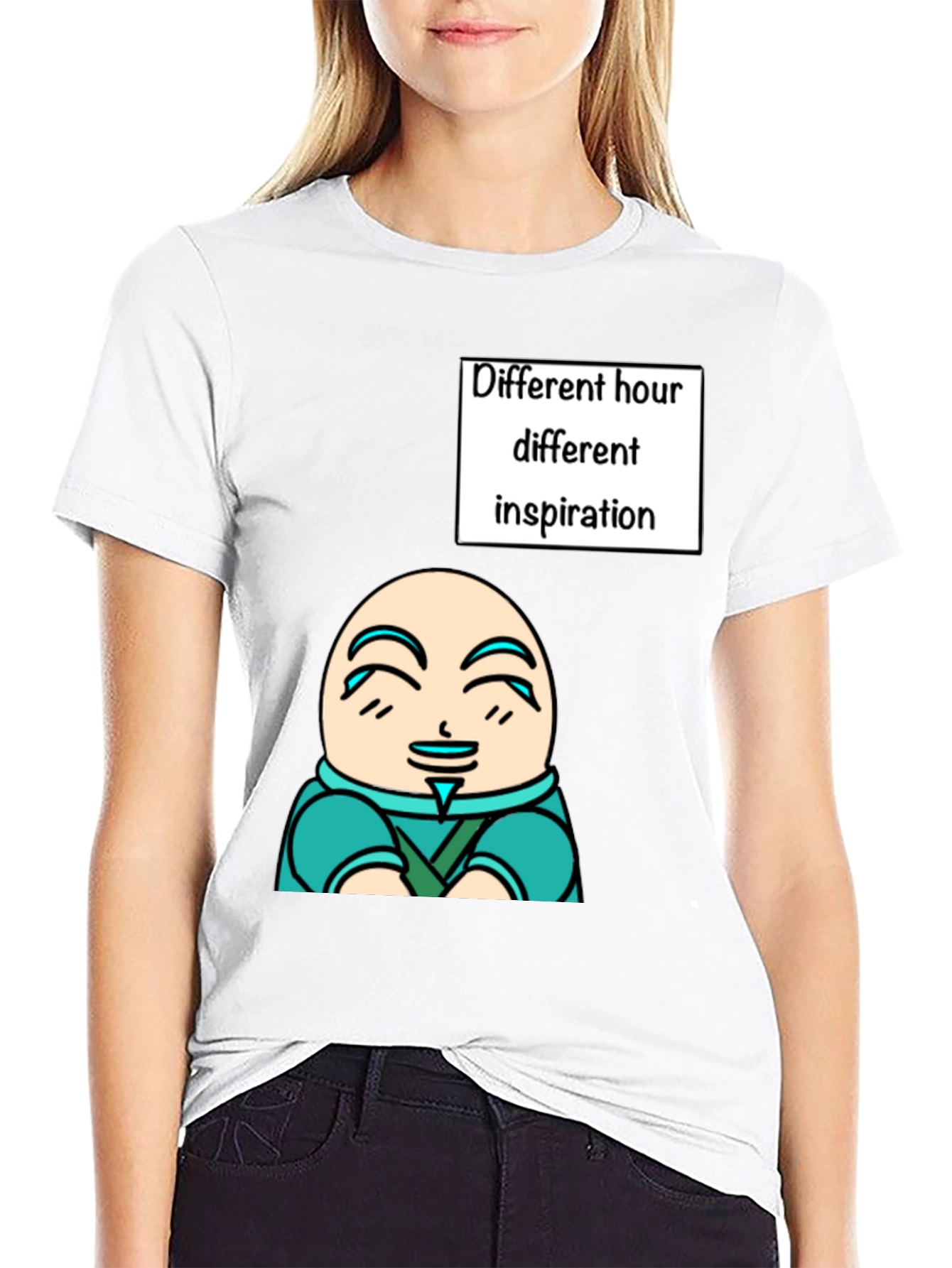 Unique Graphic T-Shirt - Different Hour Inspiration