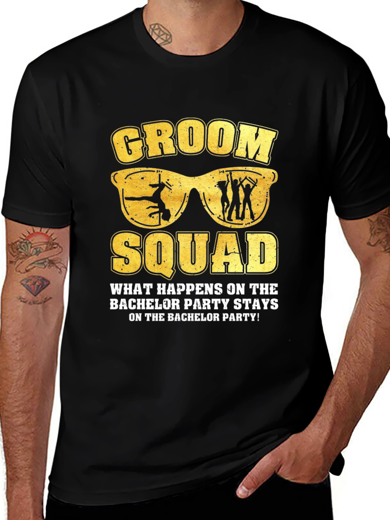 Groom Squad Bachelor Party T-Shirt