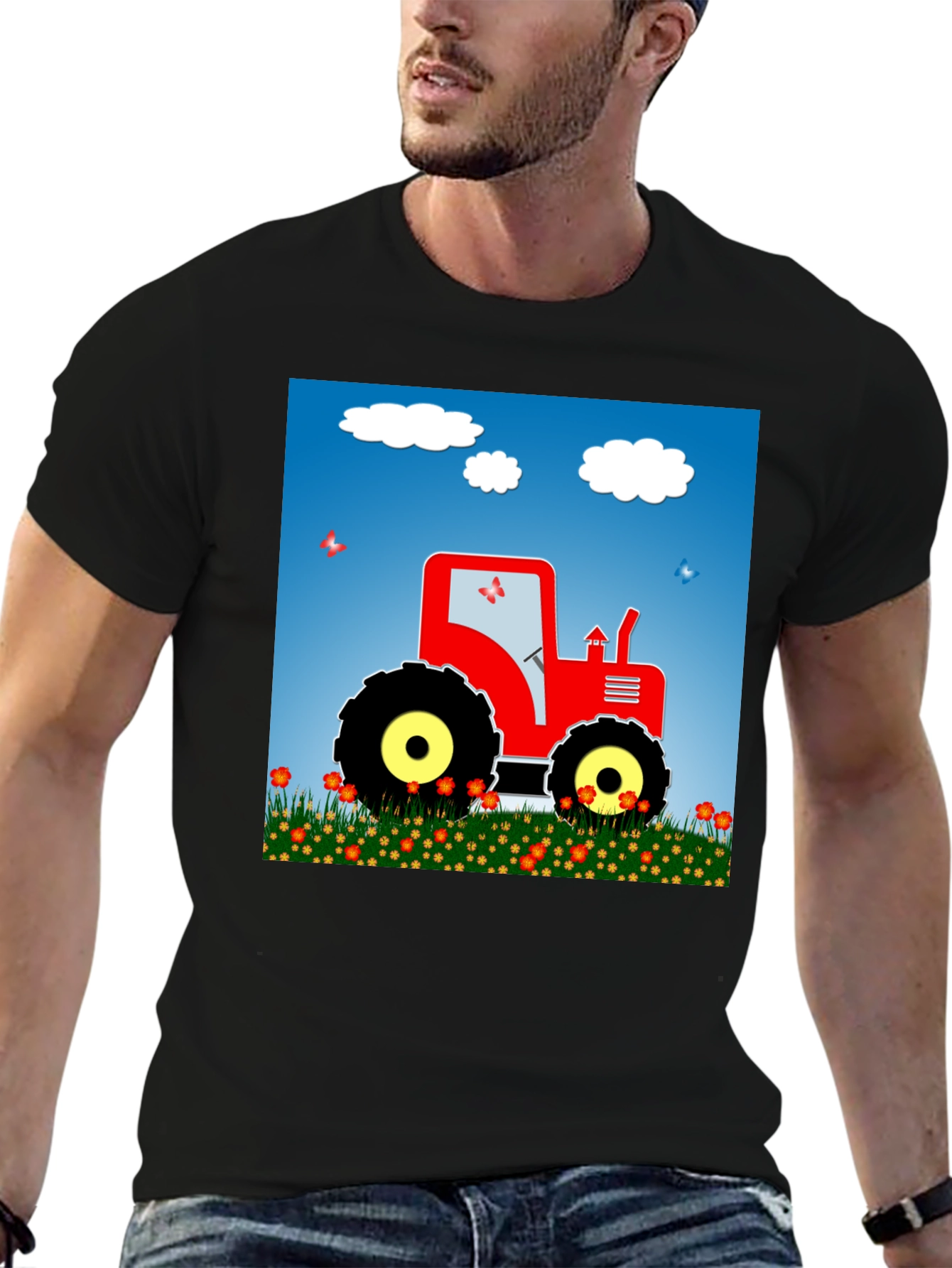 Tractor Graphic Tee - Farm Life Style