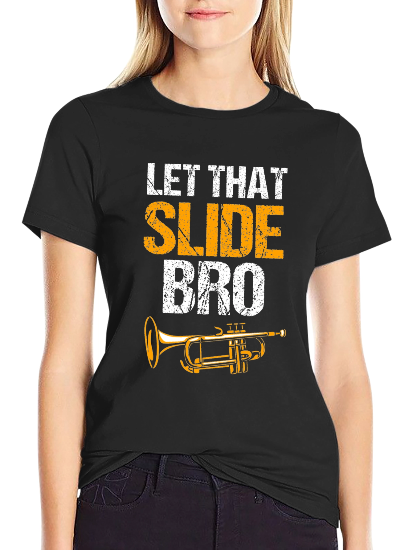 Let That Slide Bro Trumpet T-Shirt
