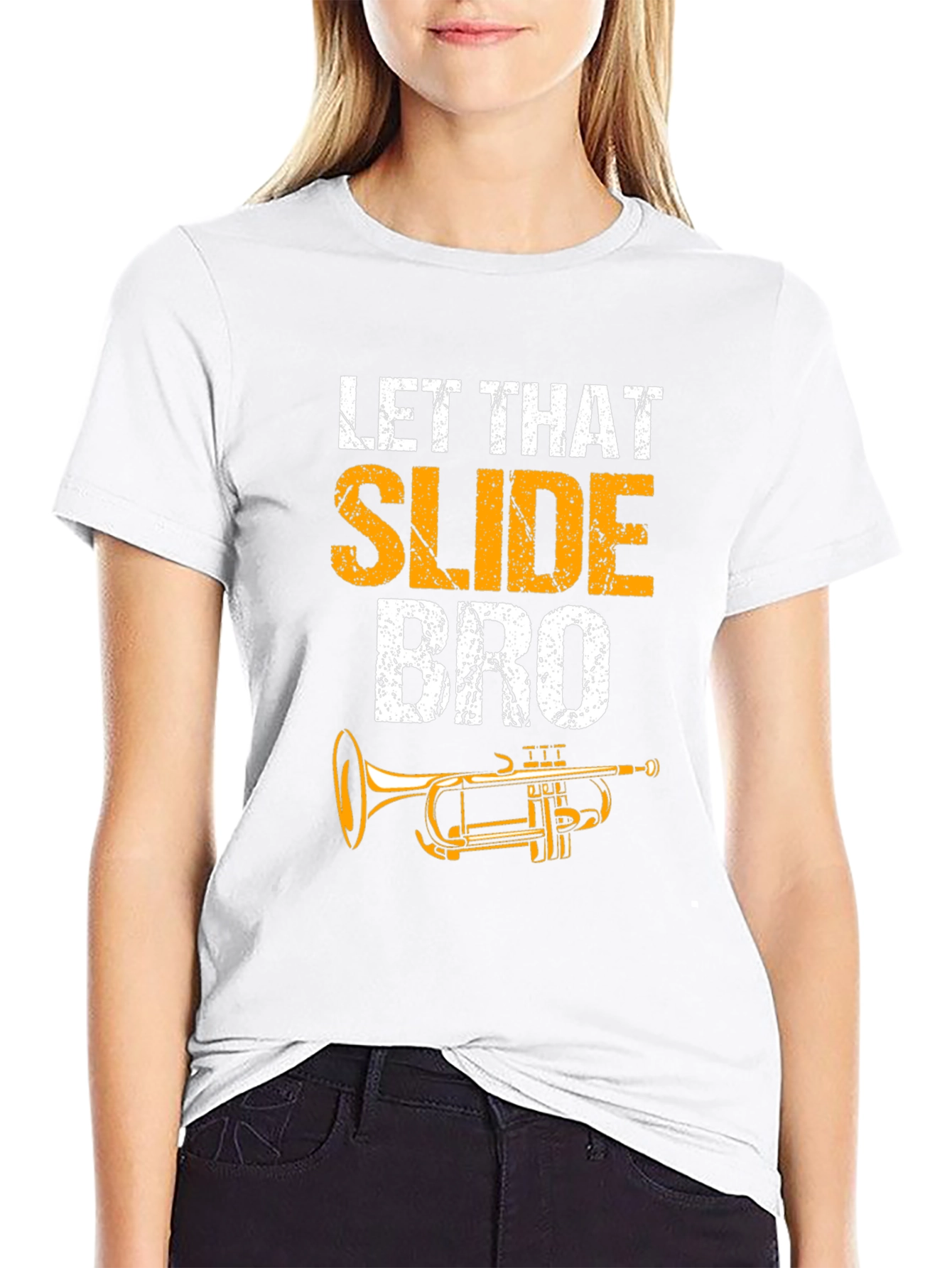 Let That Slide Bro Trumpet T-Shirt
