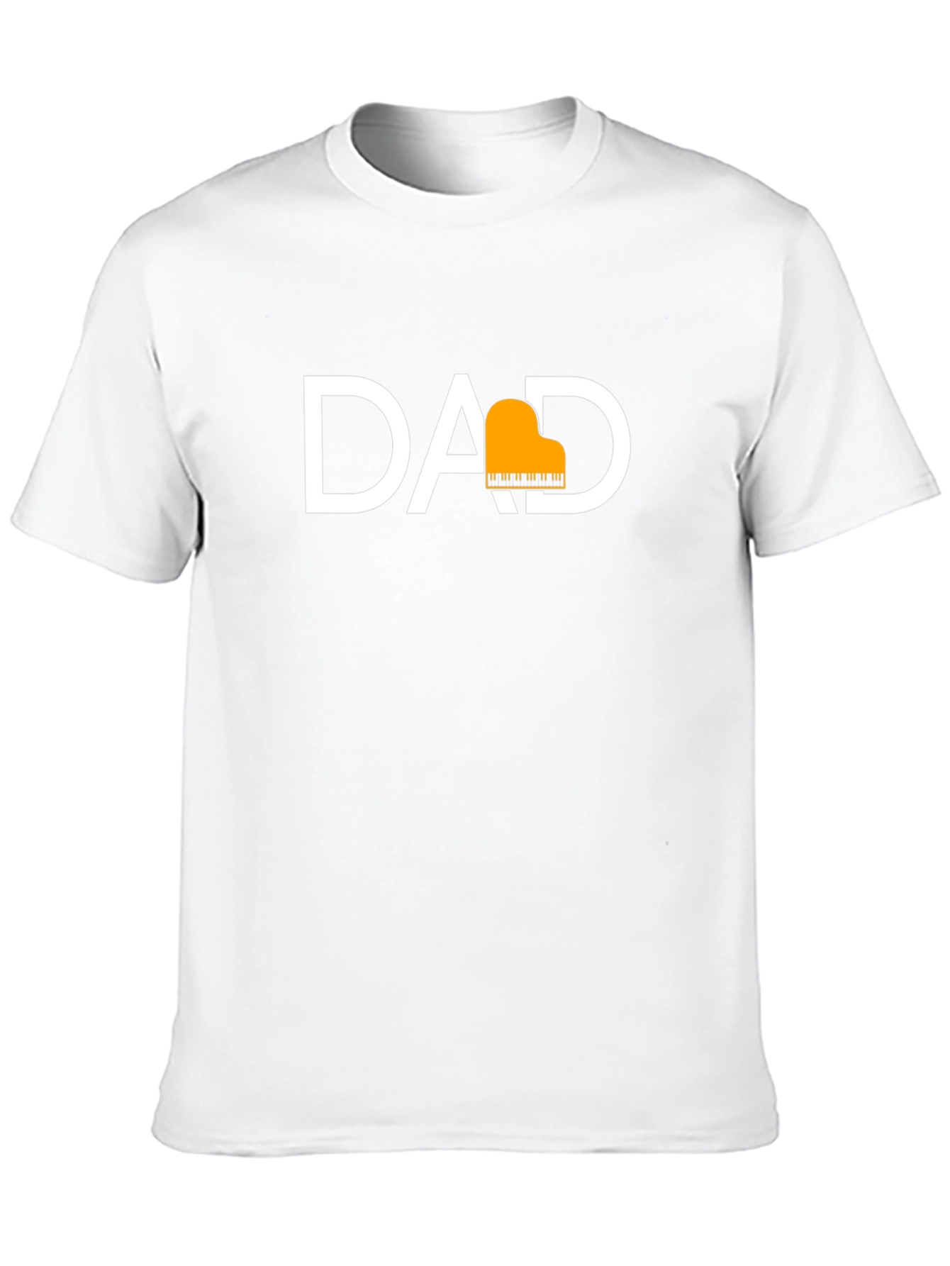 Piano Dad T-Shirt - Musical Fathers Day Gift