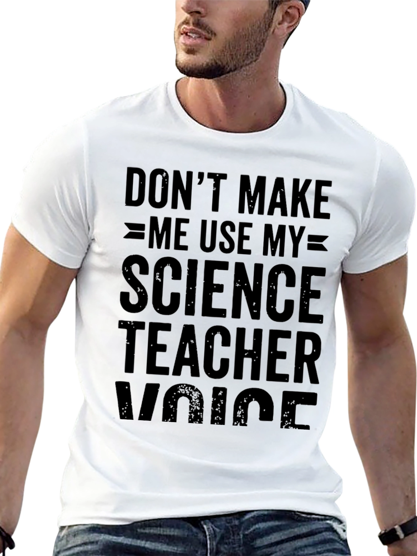 Science Teacher Voice Novelty T-Shirt