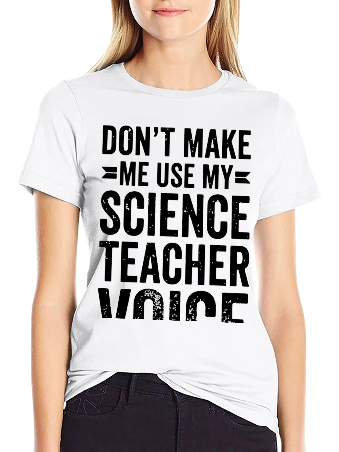 Science Teacher Voice Novelty T-Shirt