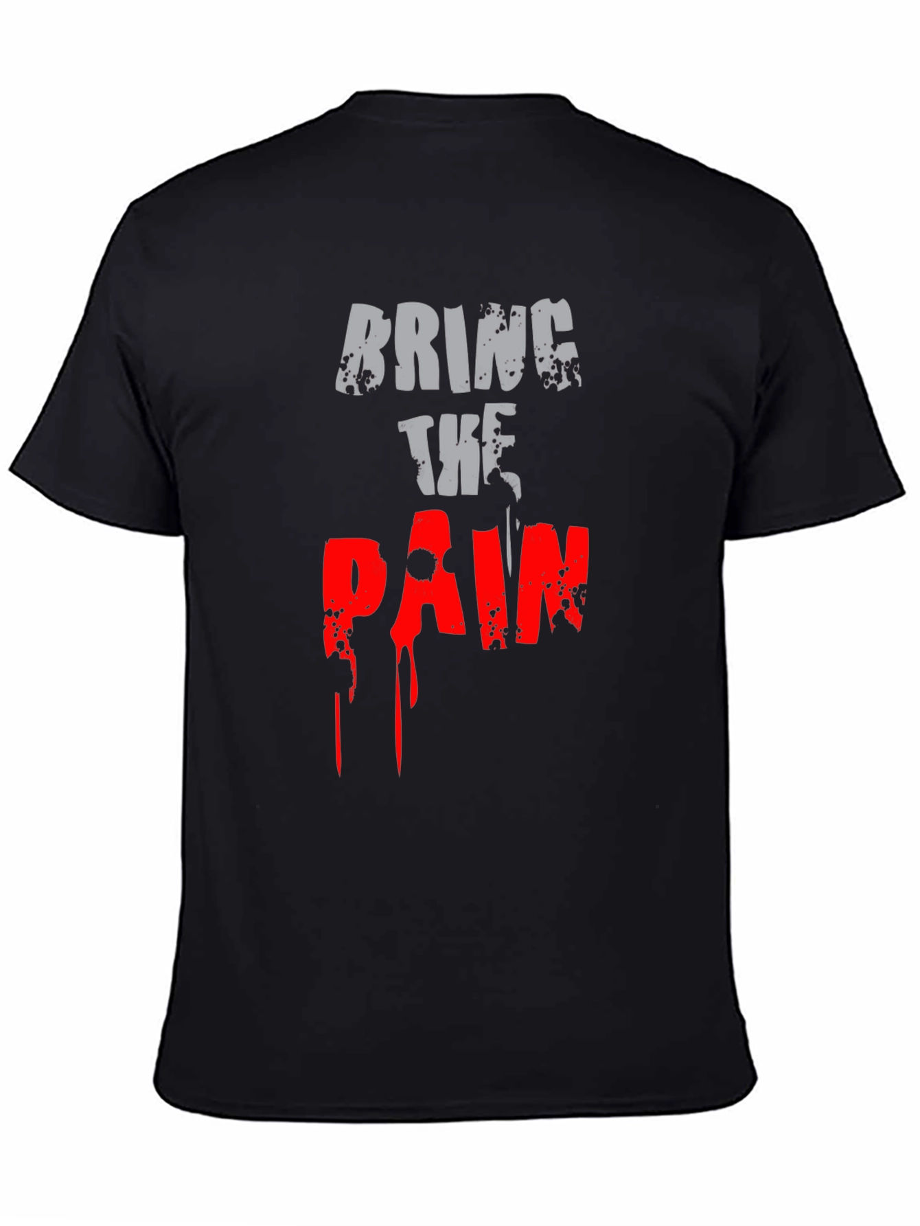 Bring the Pain Graphic T-Shirt - Black