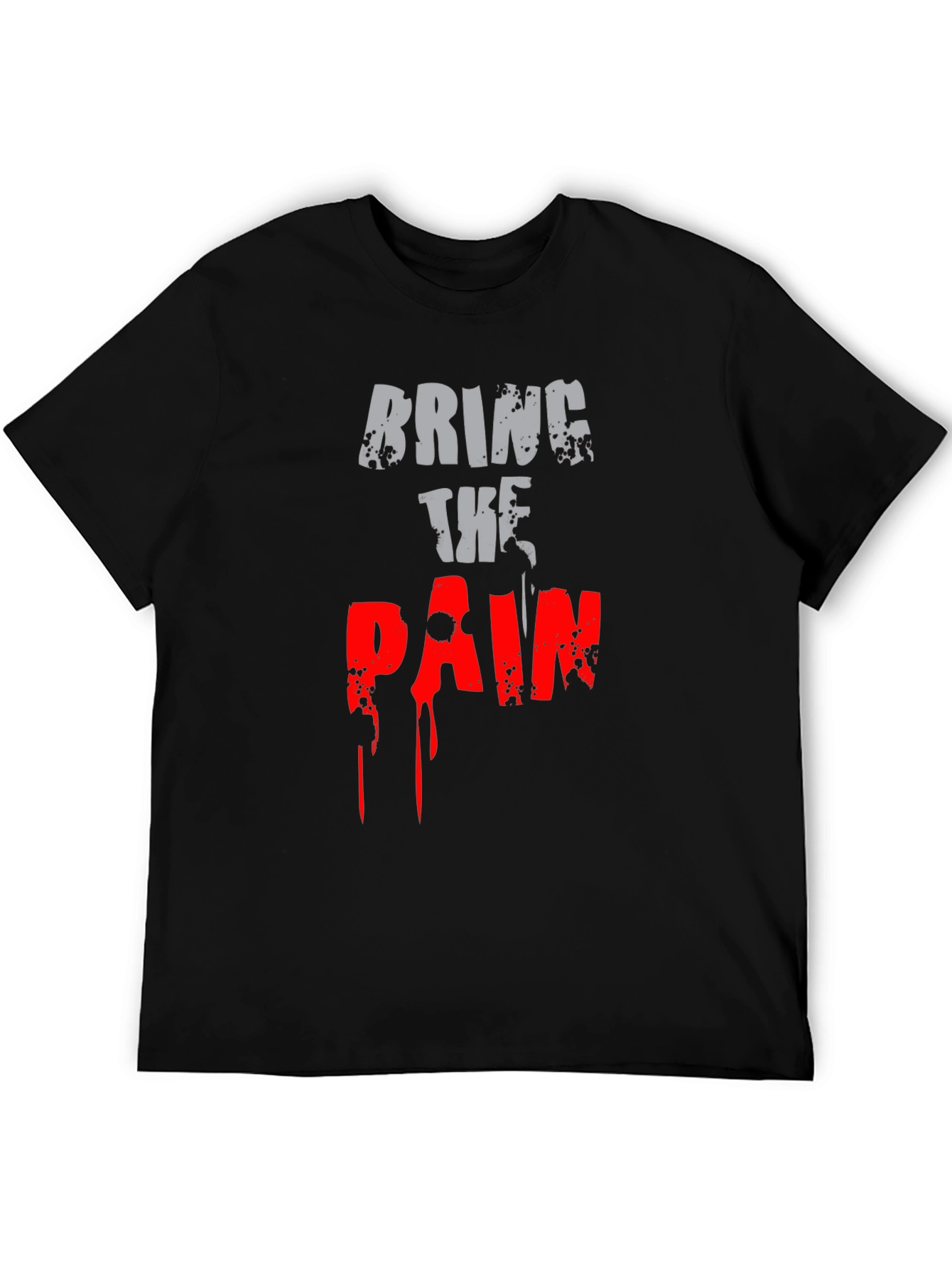 Bring the Pain Graphic T-Shirt - Black