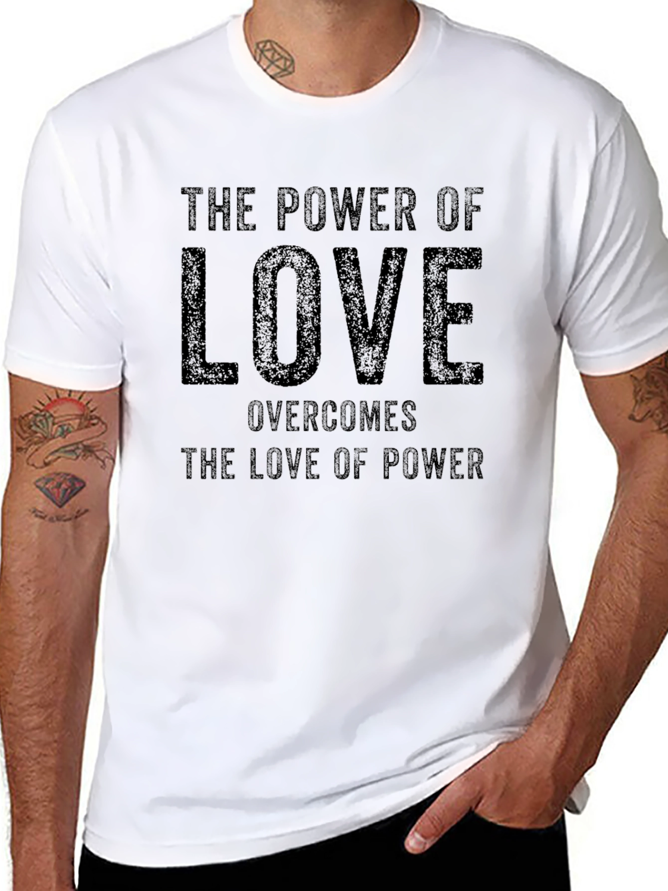 The Power of Love T-Shirt - Inspiring Graphic Tee