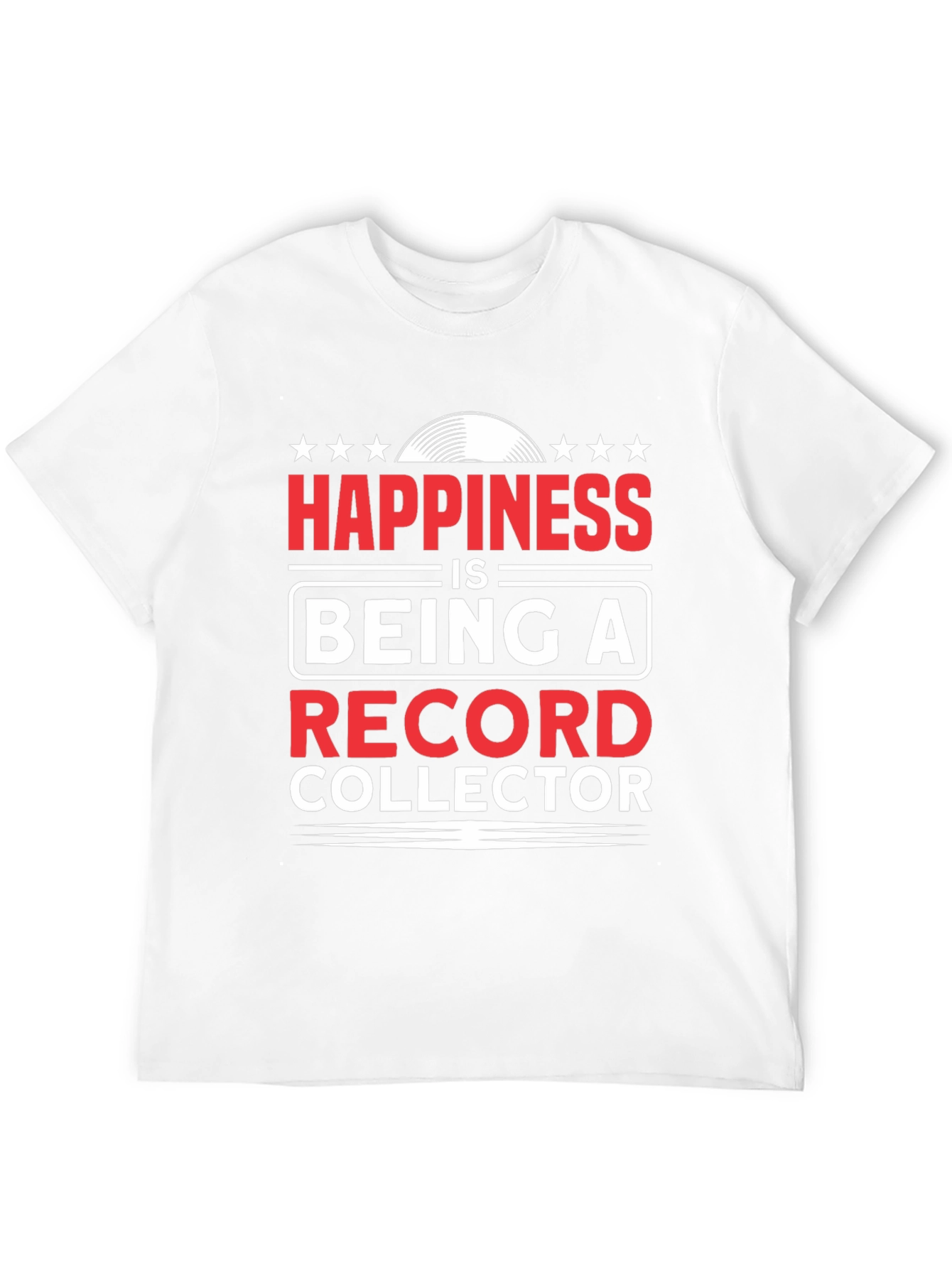 Happiness Record Collector Graphic Tee