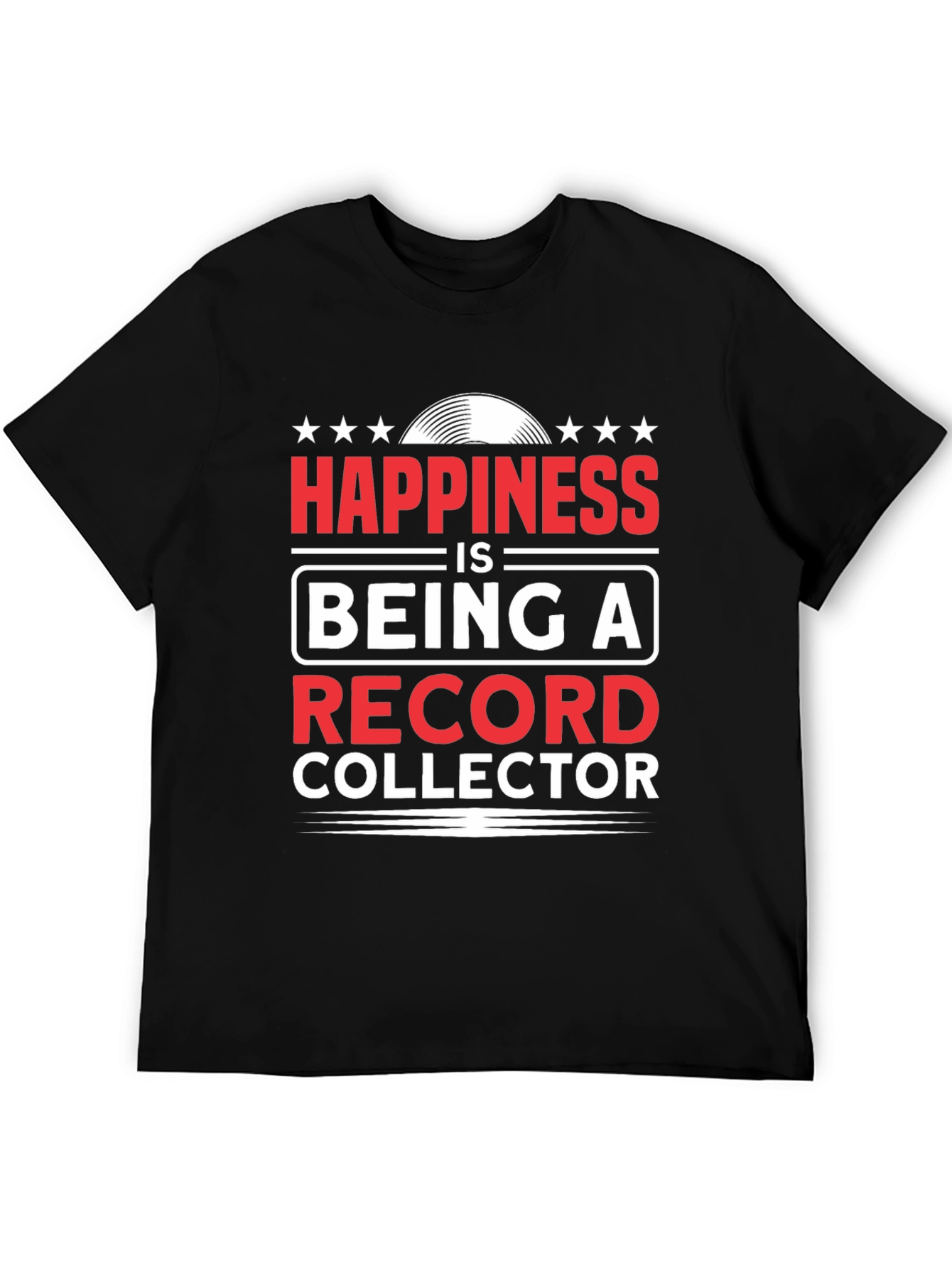 Happiness Record Collector Graphic Tee