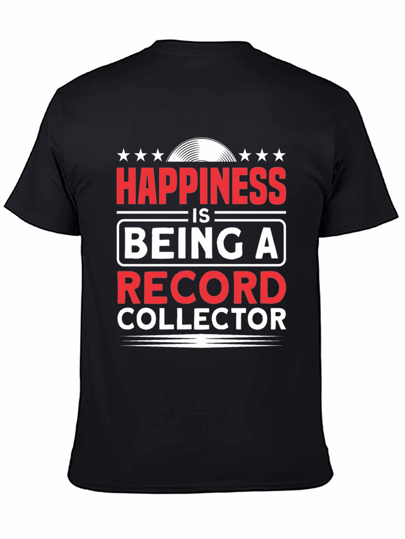Happiness Record Collector Graphic Tee