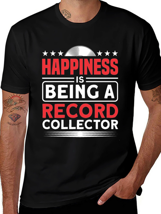 Happiness Record Collector Graphic Tee
