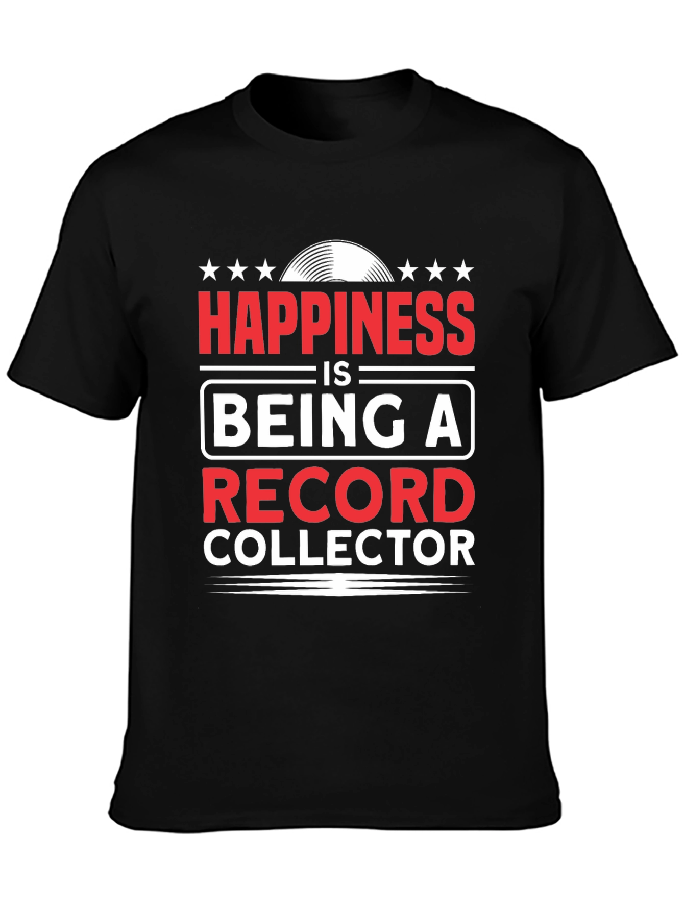 Happiness Record Collector Graphic Tee