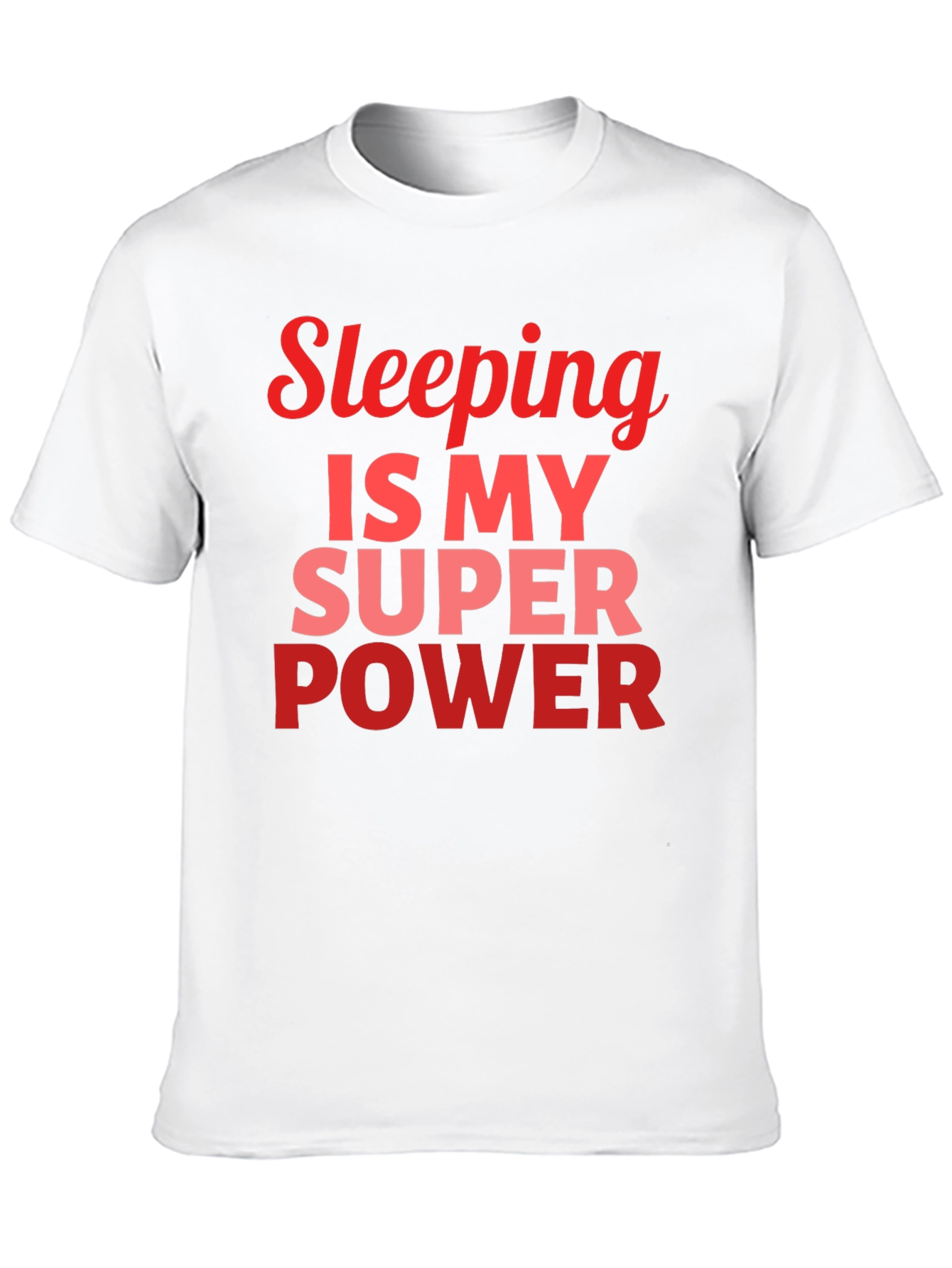 Sleeping Is My Superpower Graphic T-Shirt - Mens